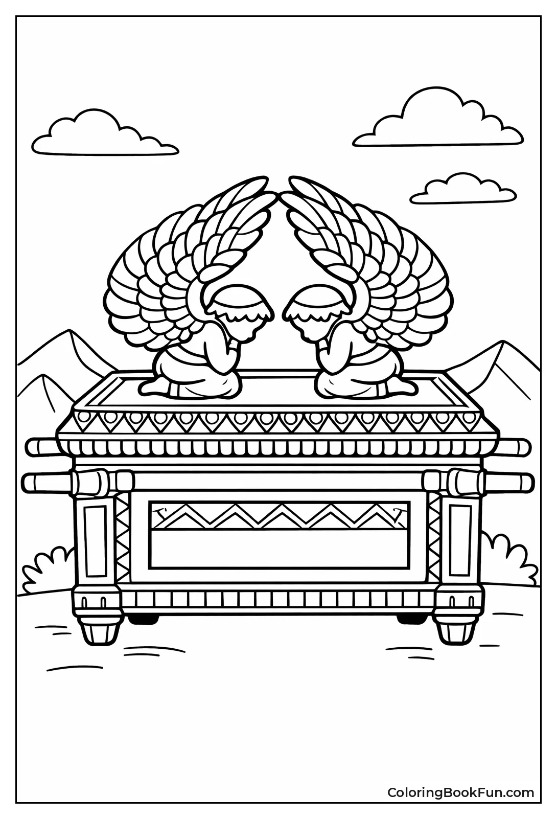 Golden Ark with Cherubim