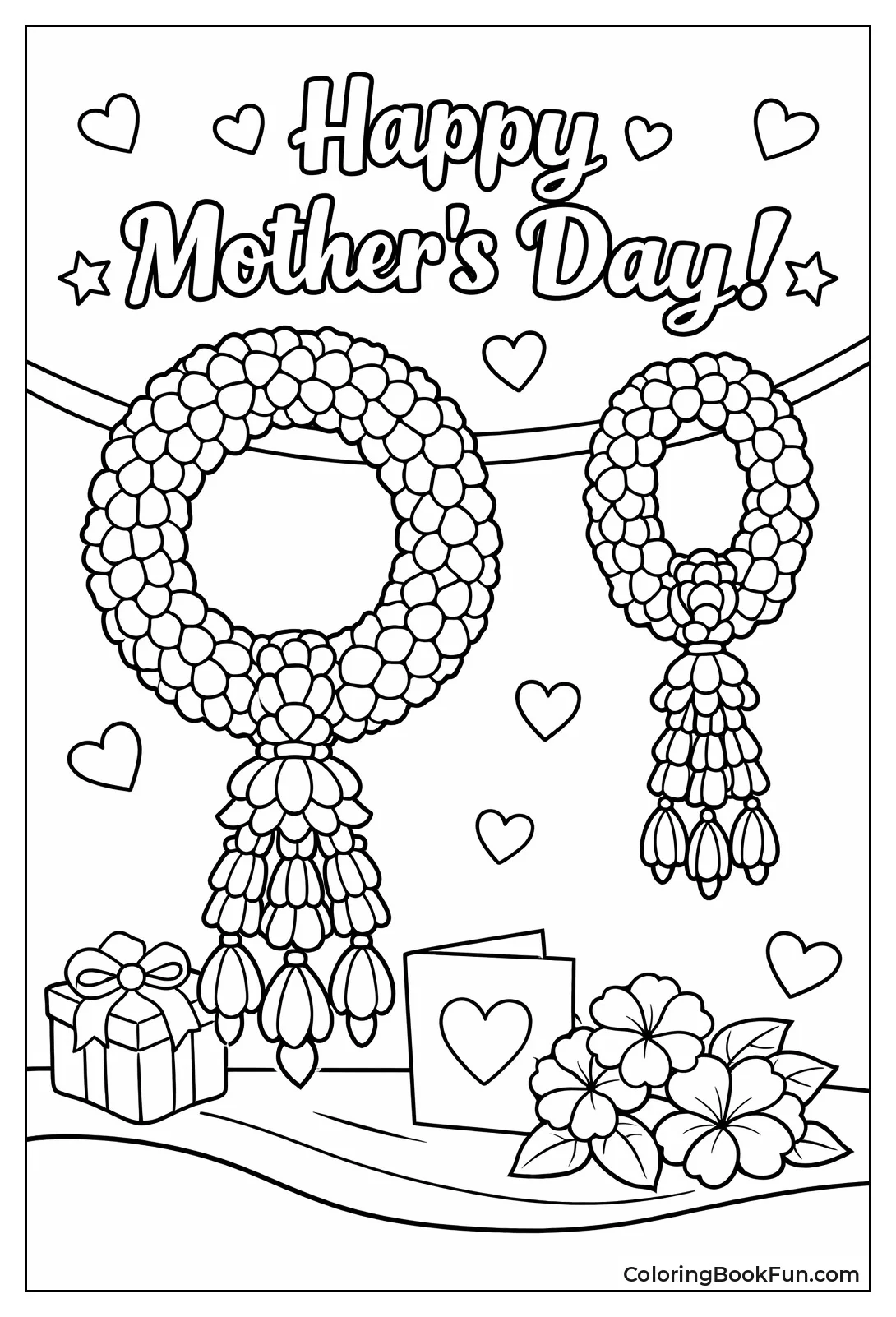 Jasmine Flowers in Garland