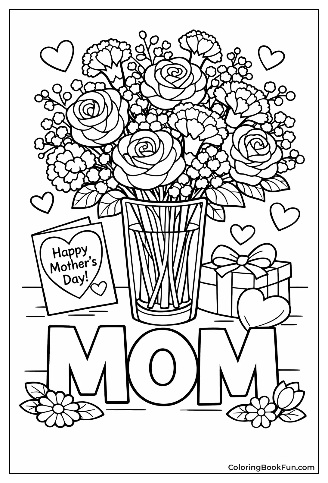 Vase Full of Flowers