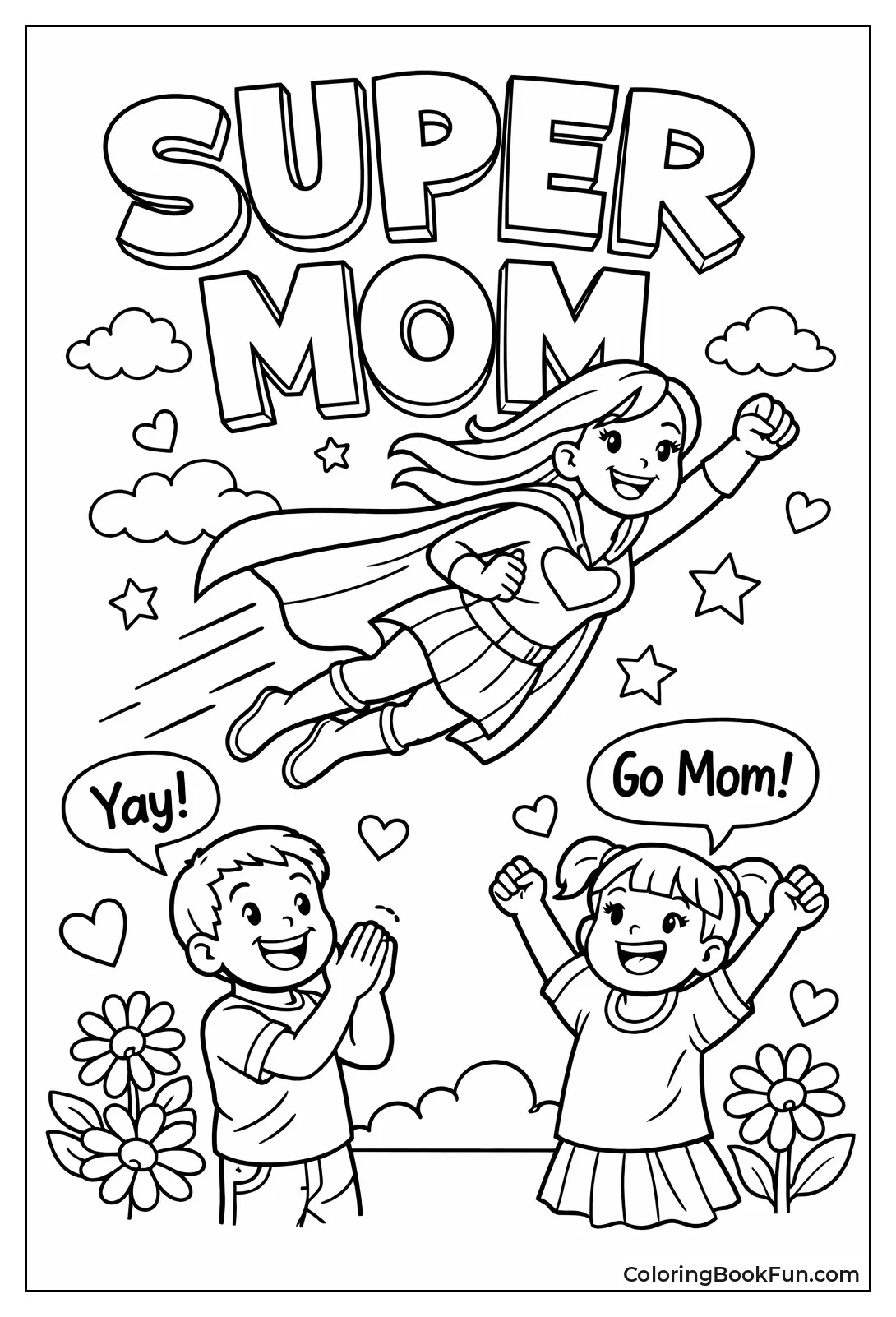 Super Mom Flies High