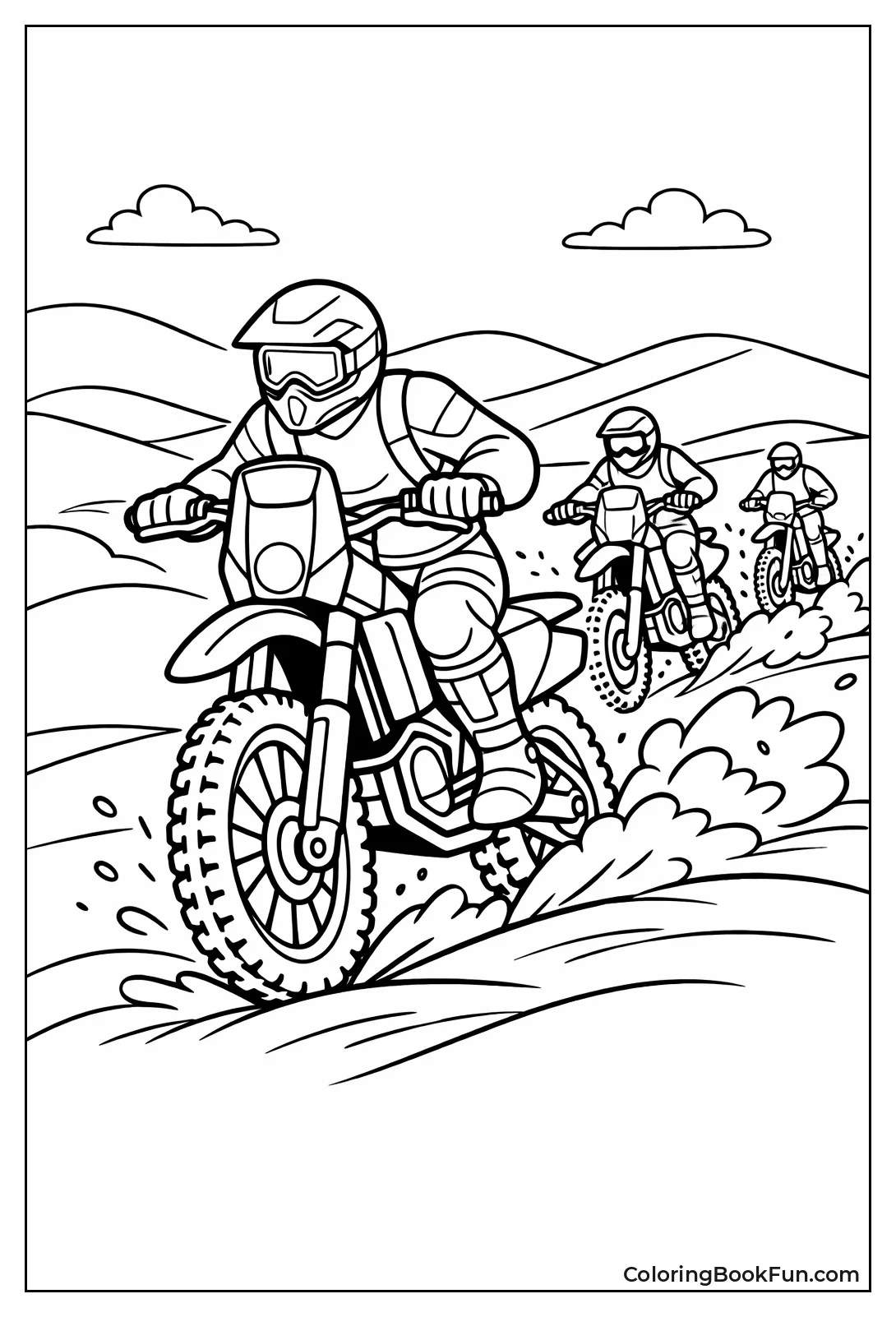 Rally Bikes Desert Dunes