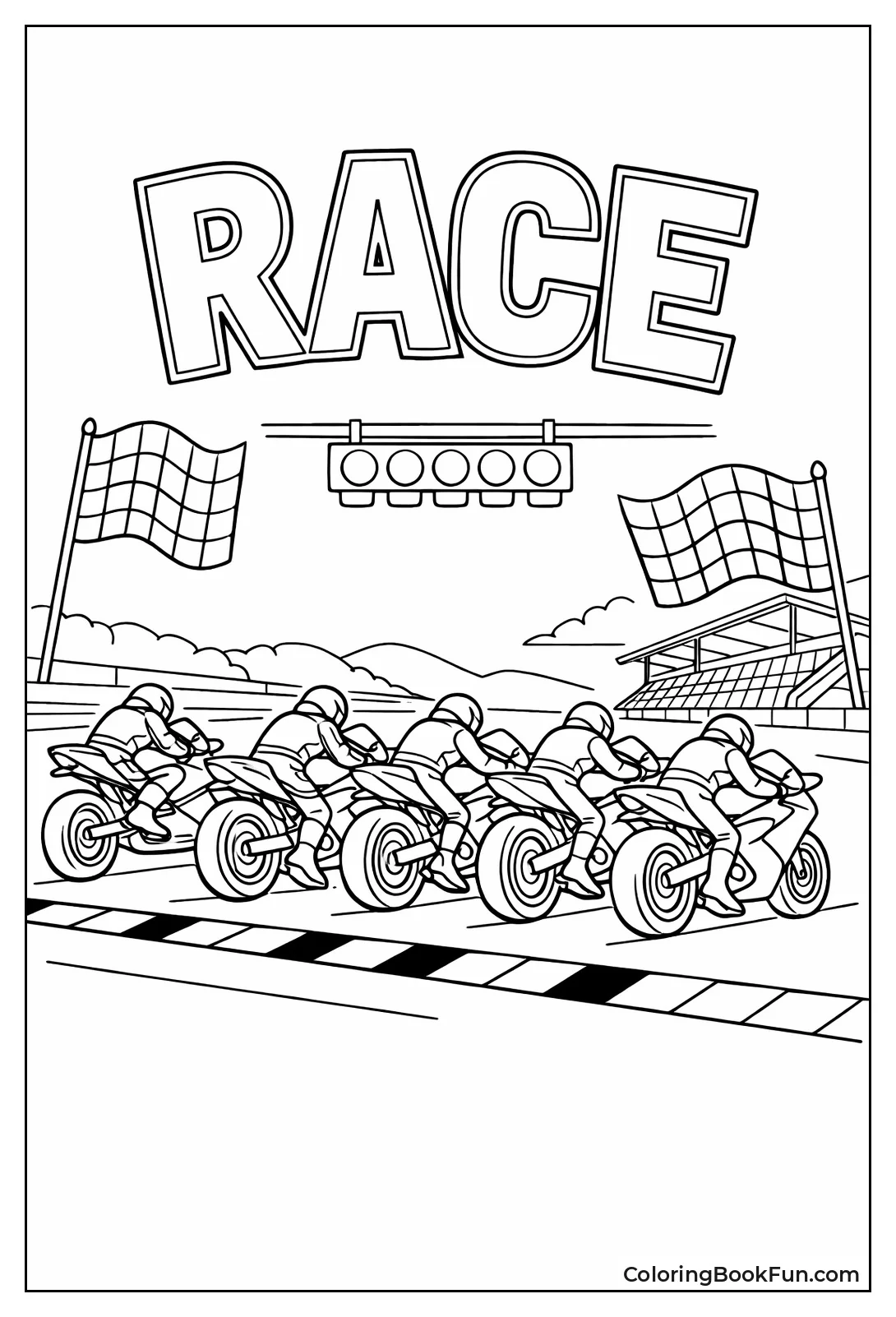 Grand Prix Race Start