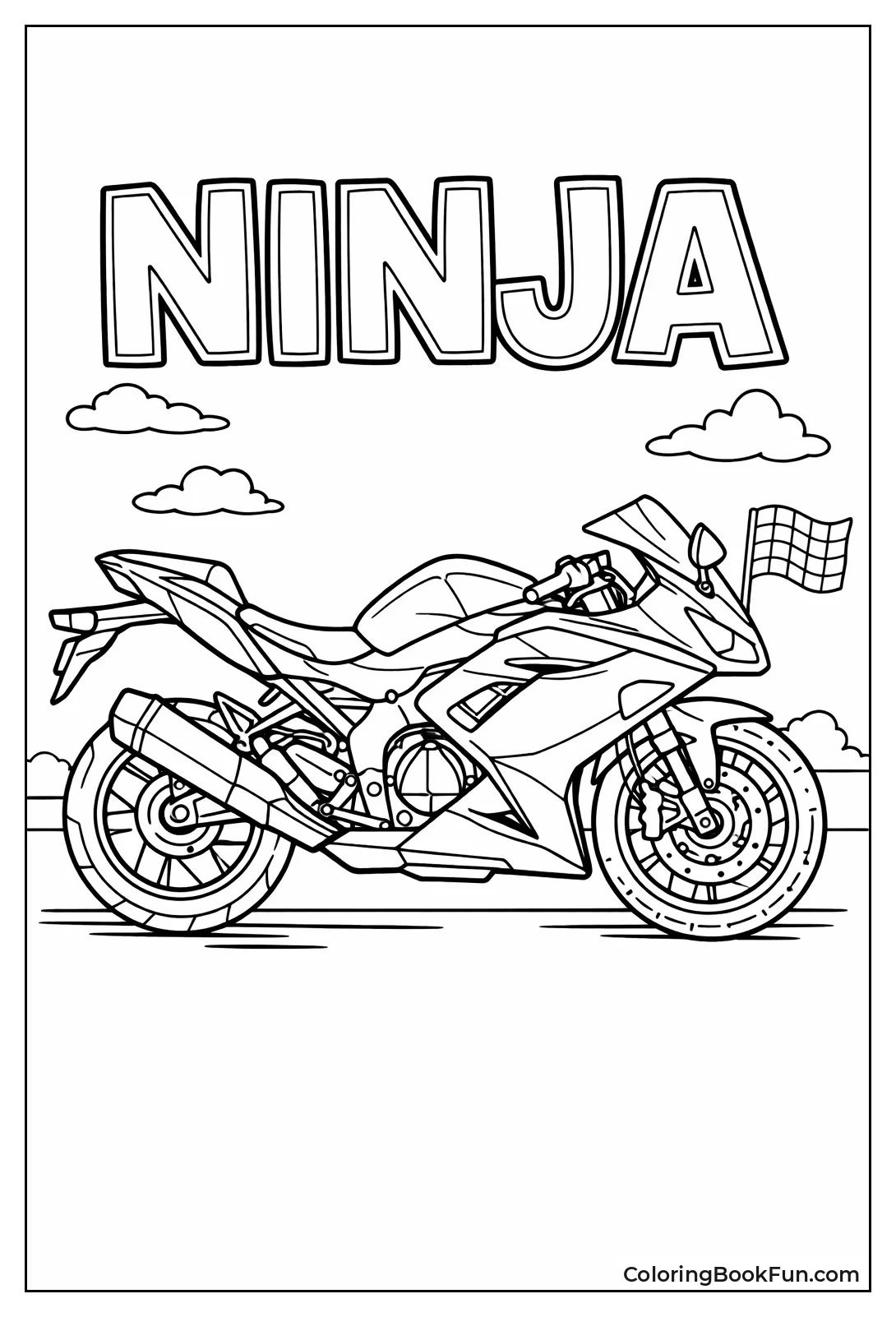 Kawasaki Ninja Side View
