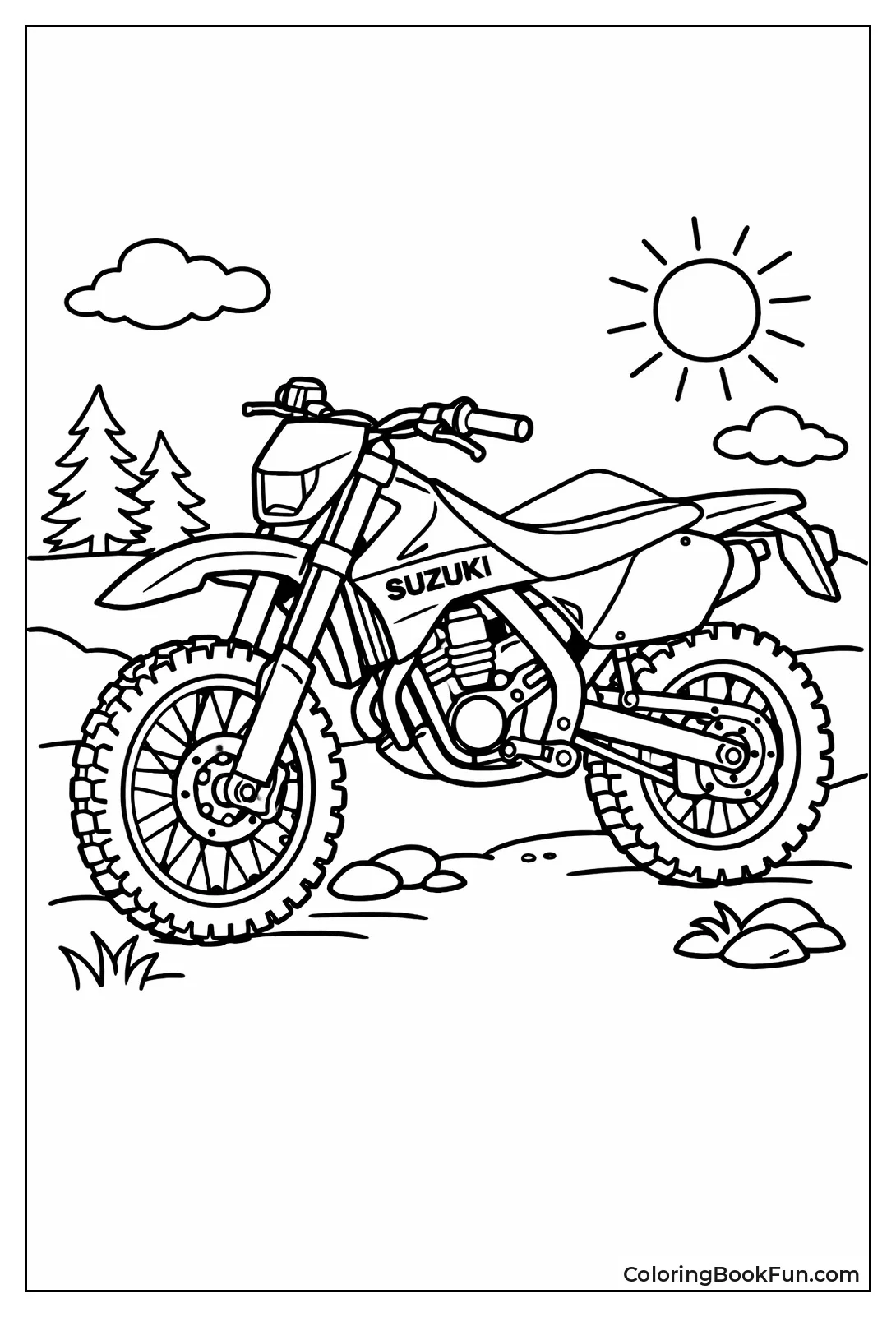 Suzuki Rugged Dirt Bike