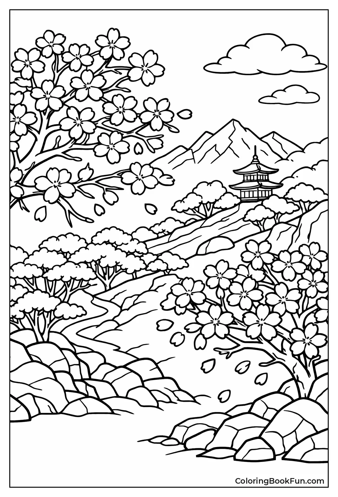 Mountain Wild Sakura