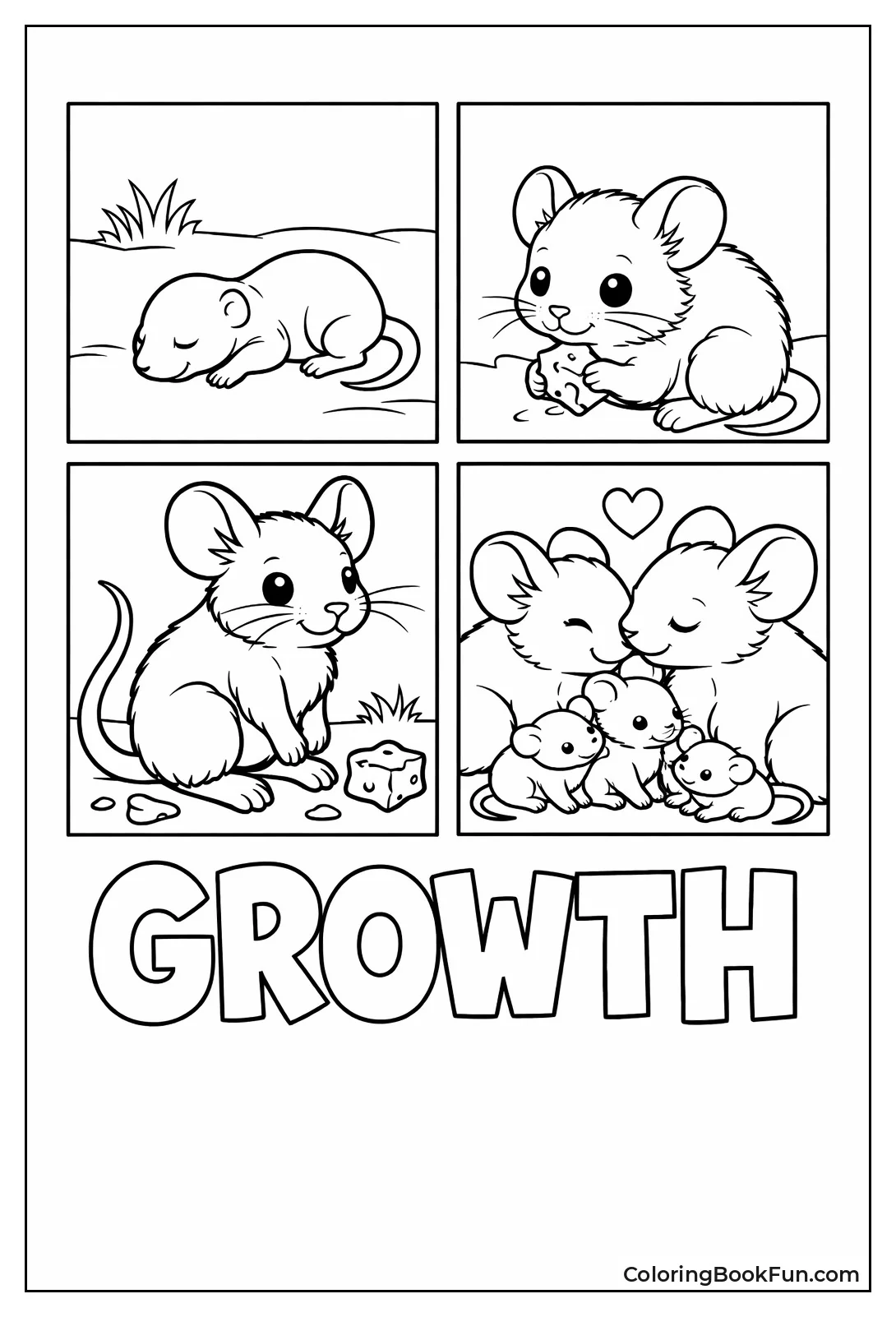 Mouse Life Cycle Panels