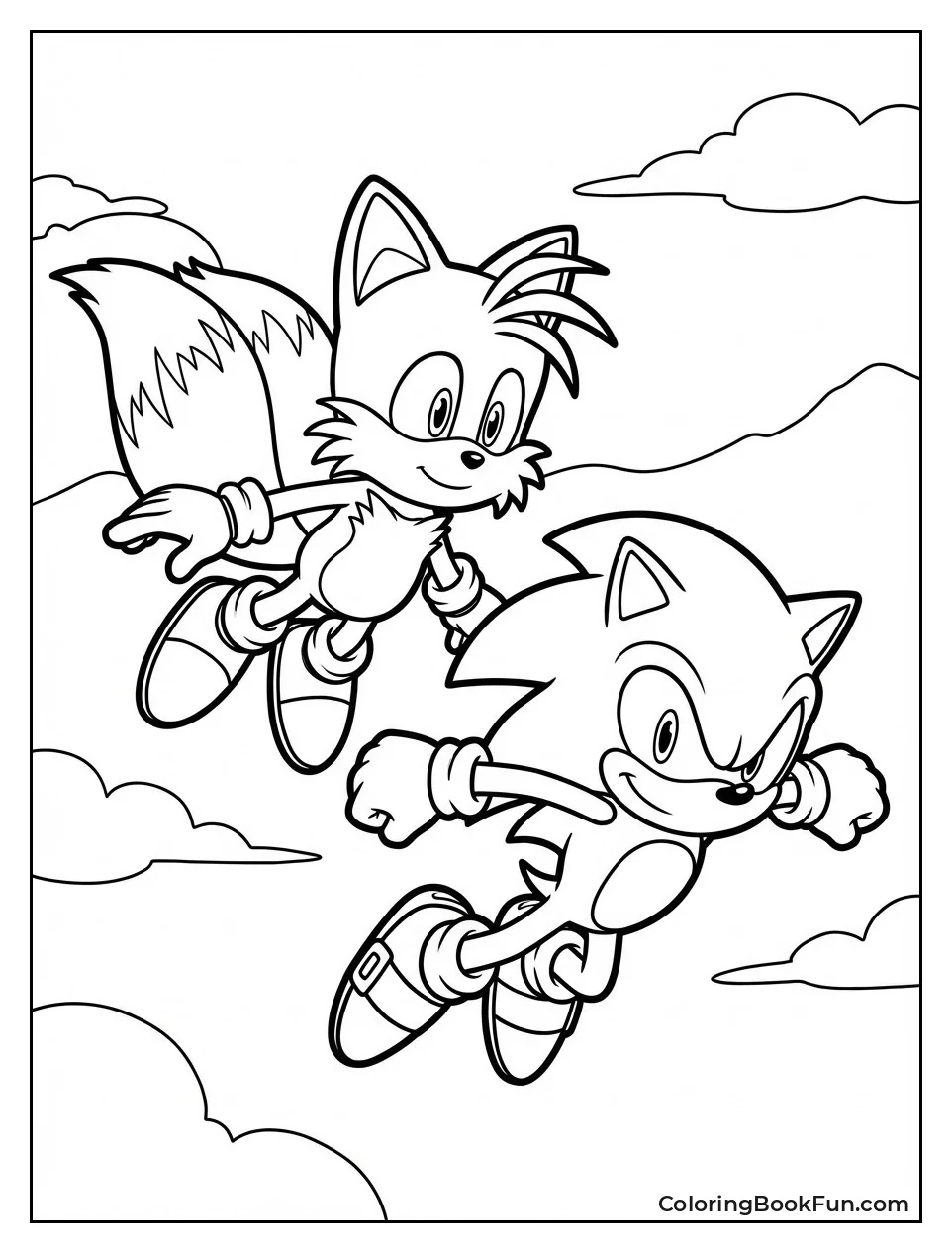 Movie Tails Soars with Sonic