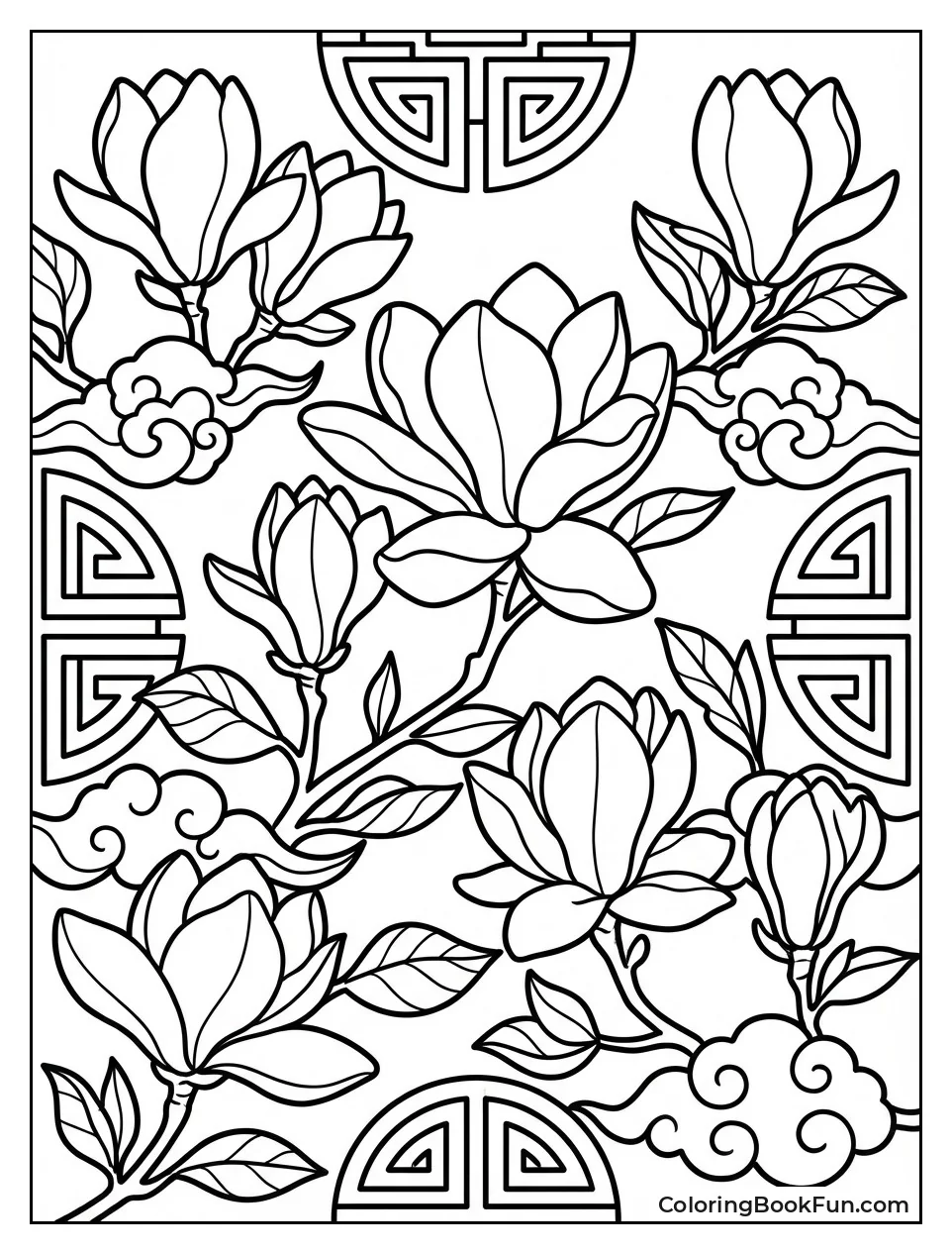 Magnolia Blossom Design