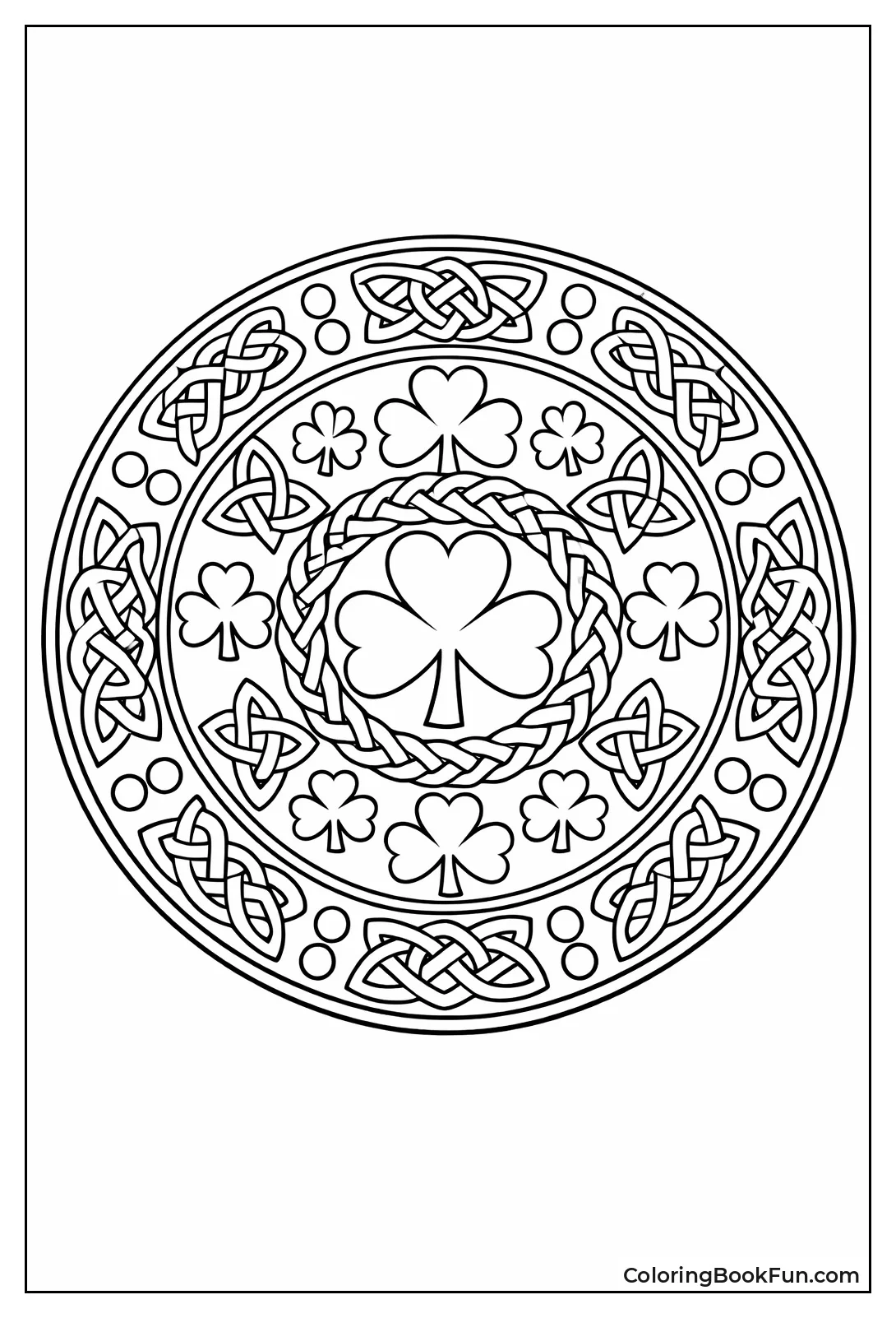 Celtic Knots in Circle