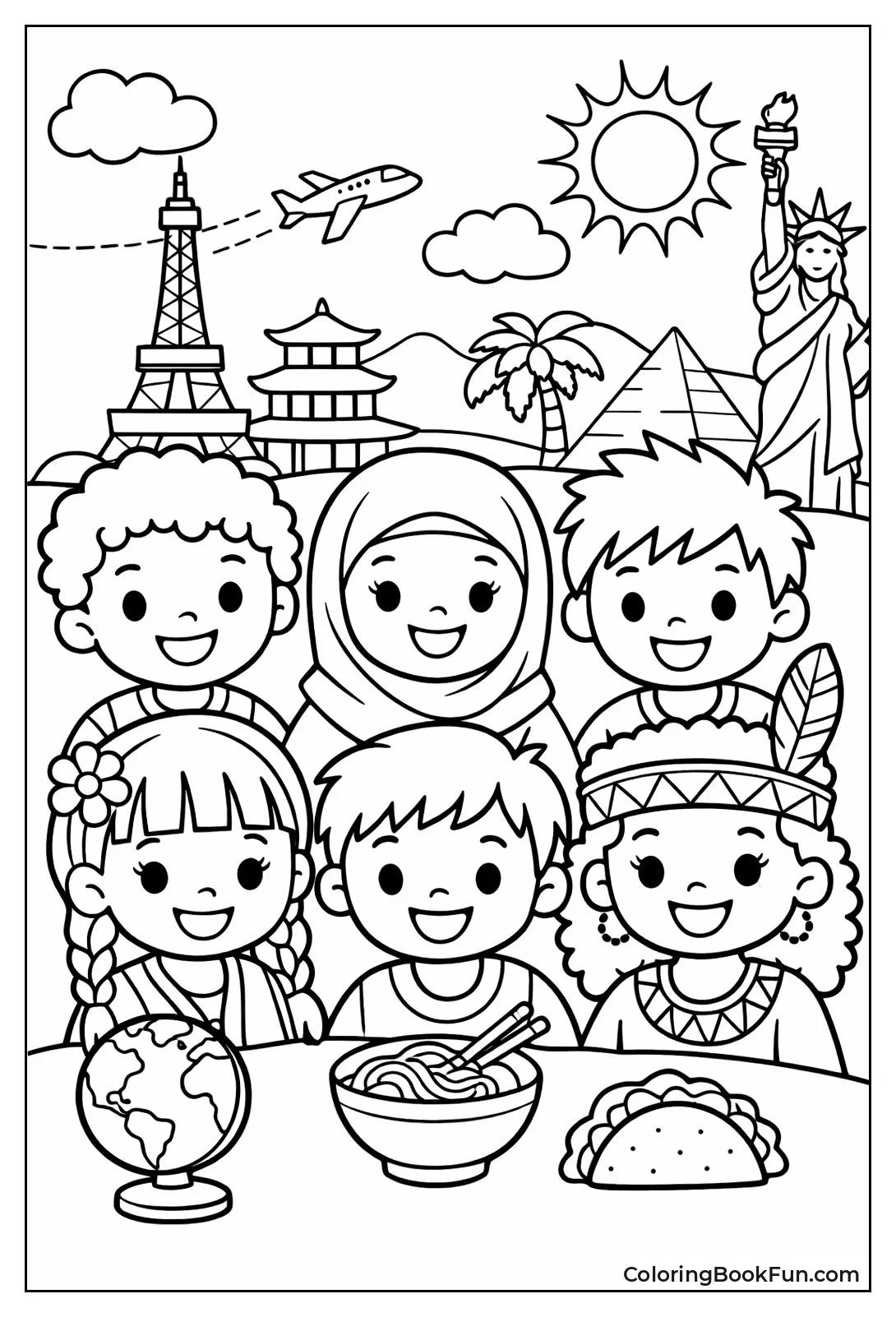 Kids with Different Smiles