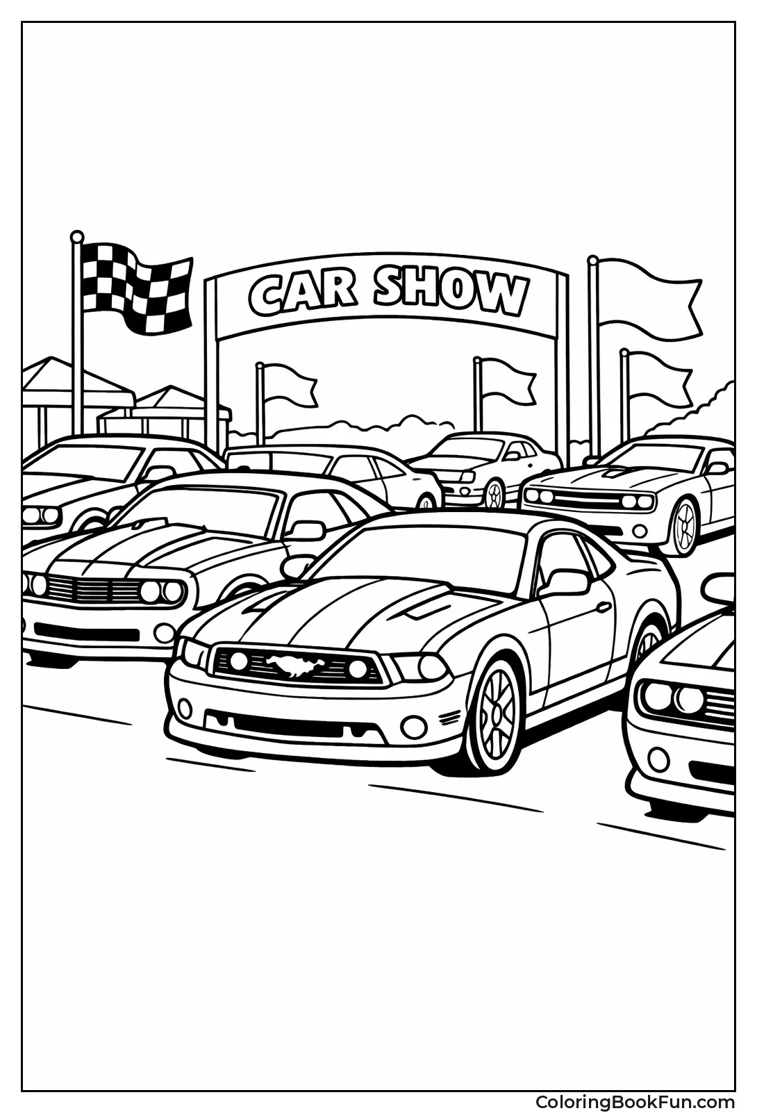 Muscle Cars Car Show