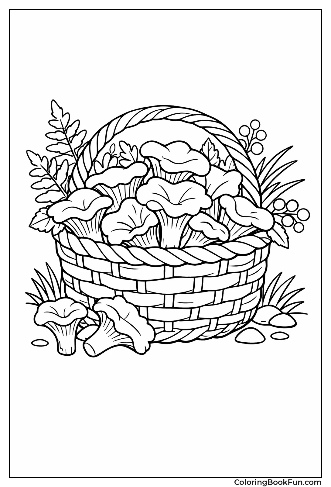 Basket Full of Chanterelles