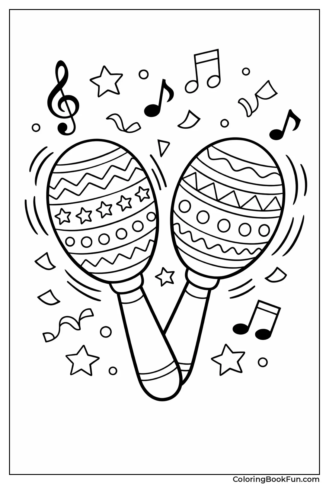 Shaking Maracas at Party