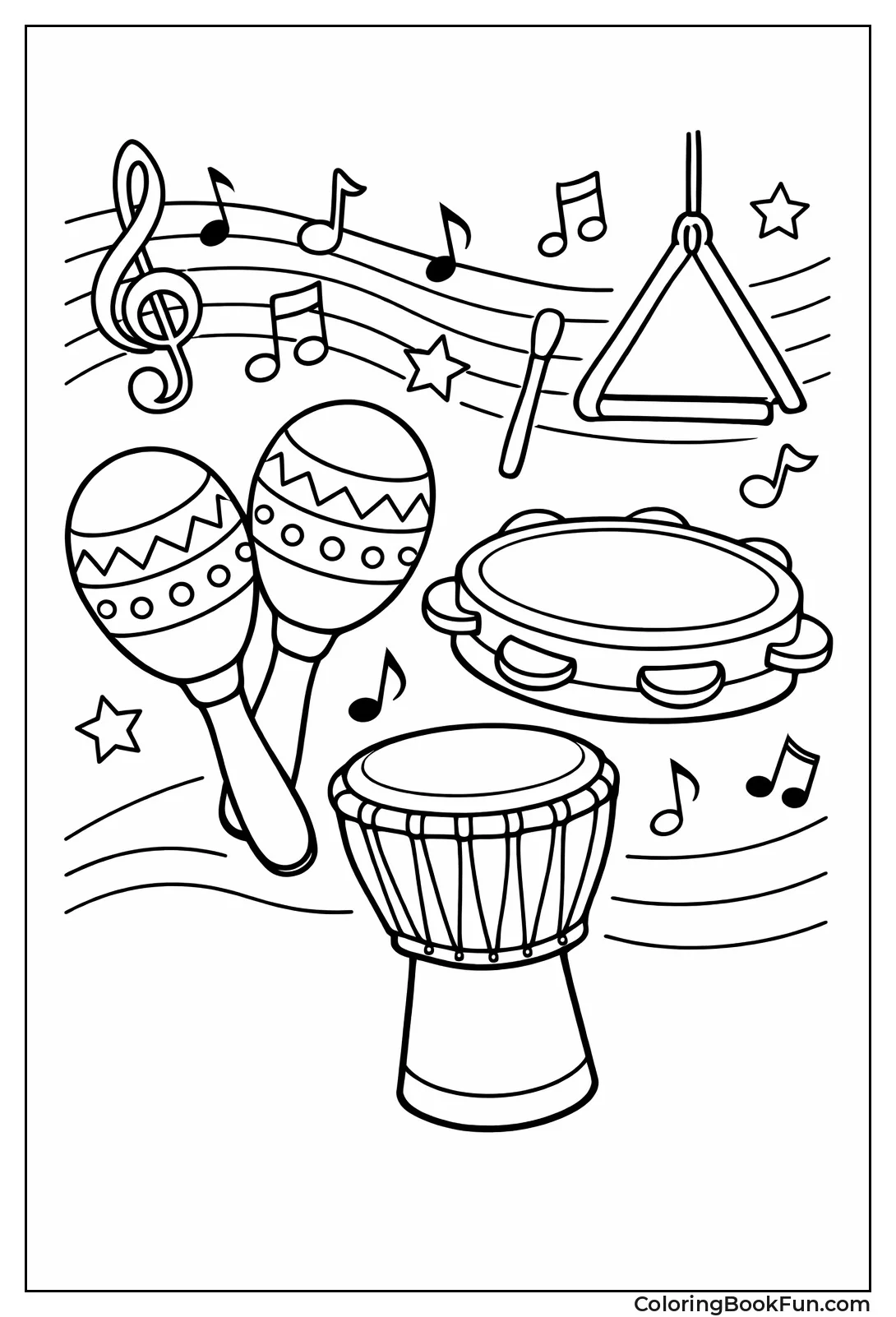 Percussion Instruments Assortment