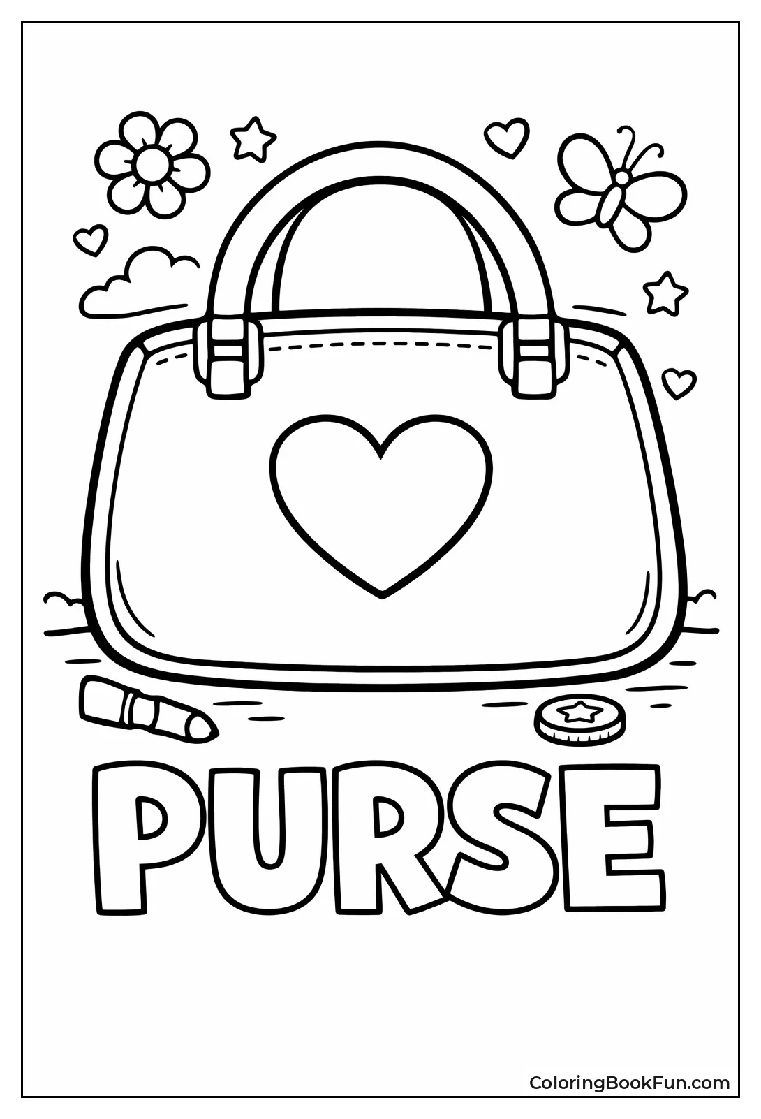 Big Purse with Heart