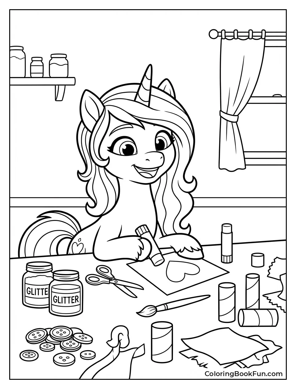 Izzy Moonbow Crafting