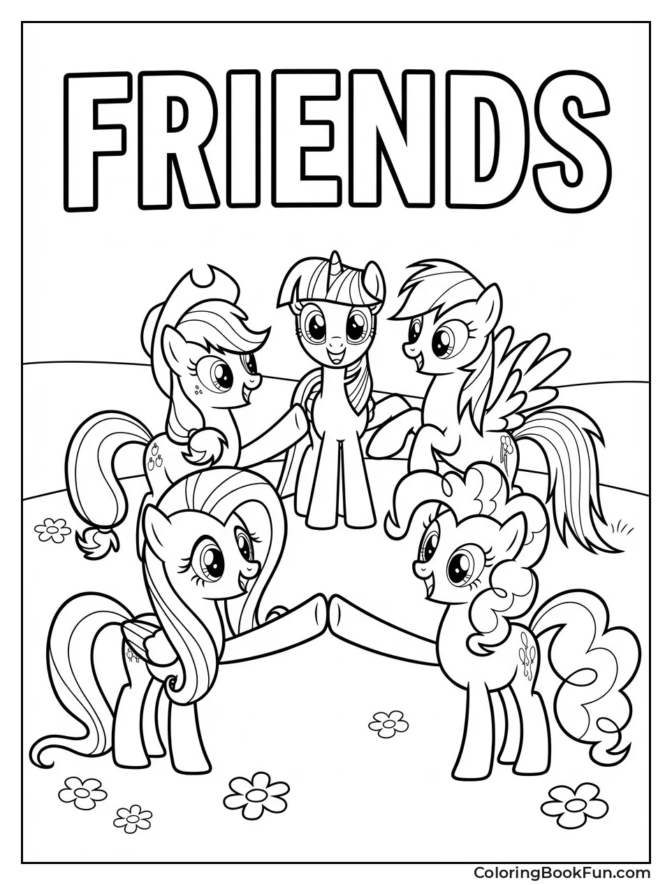 Mane Six Friendship Circle