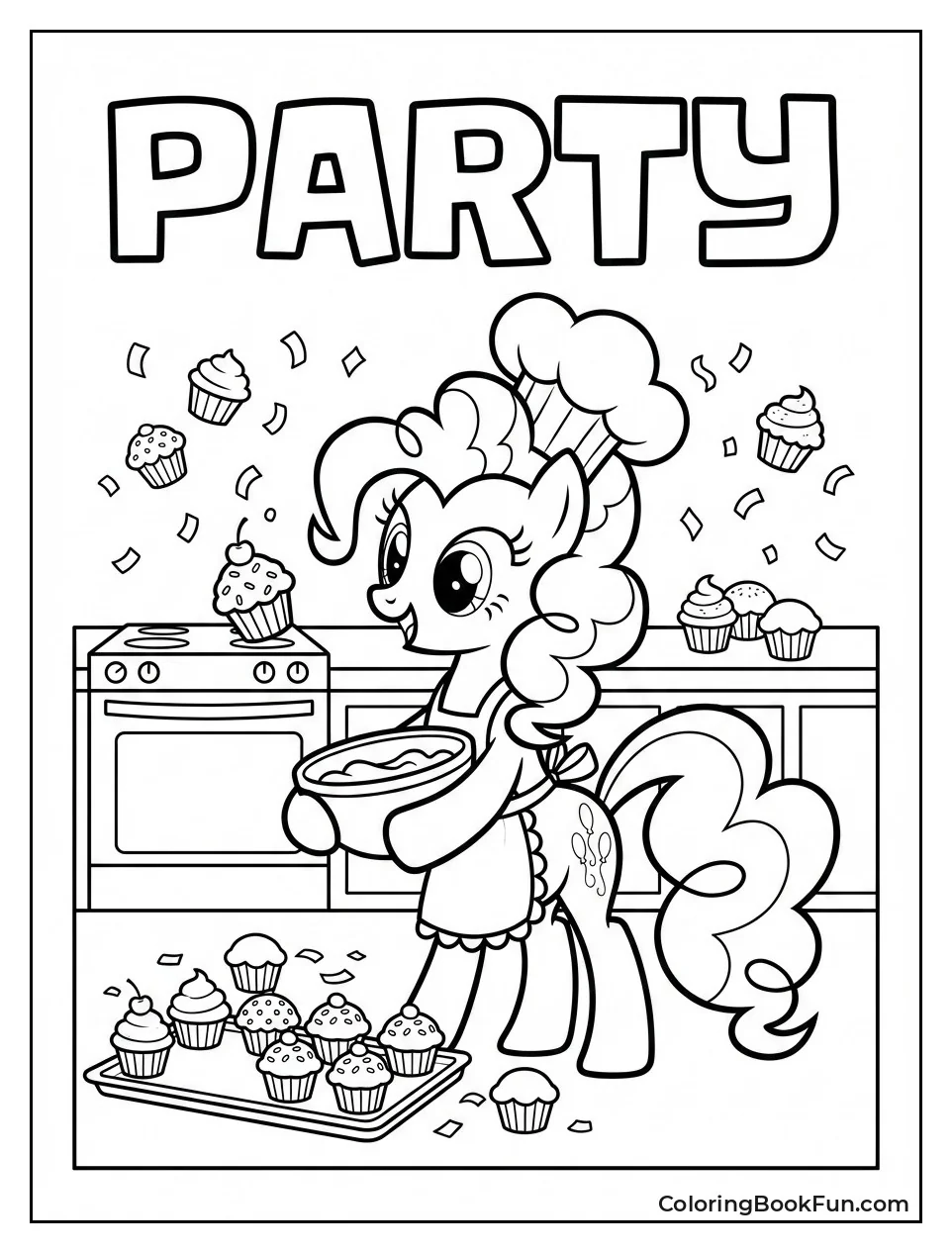 Pinkie Pie Cupcakes