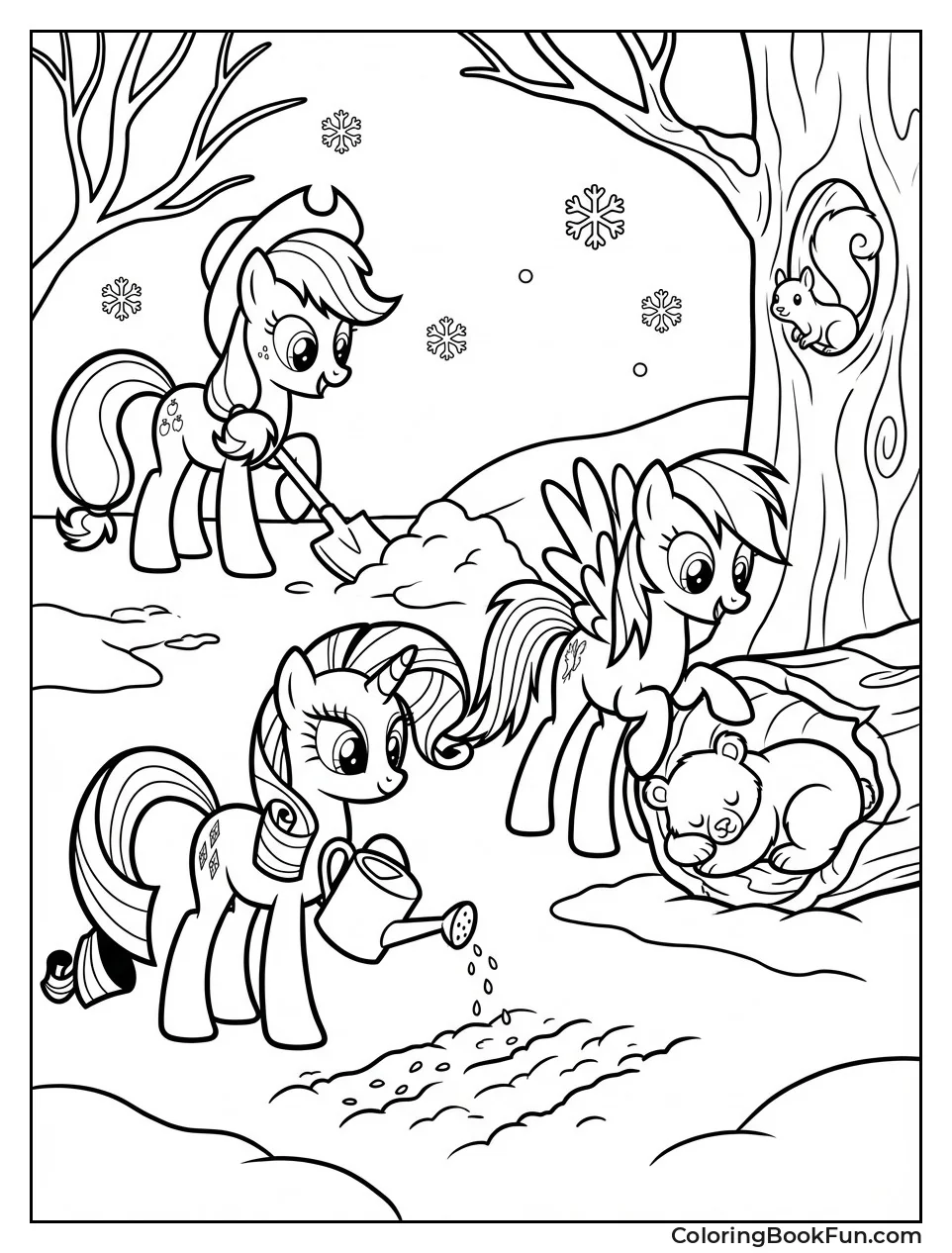 Ponyville Winter Wrap Up