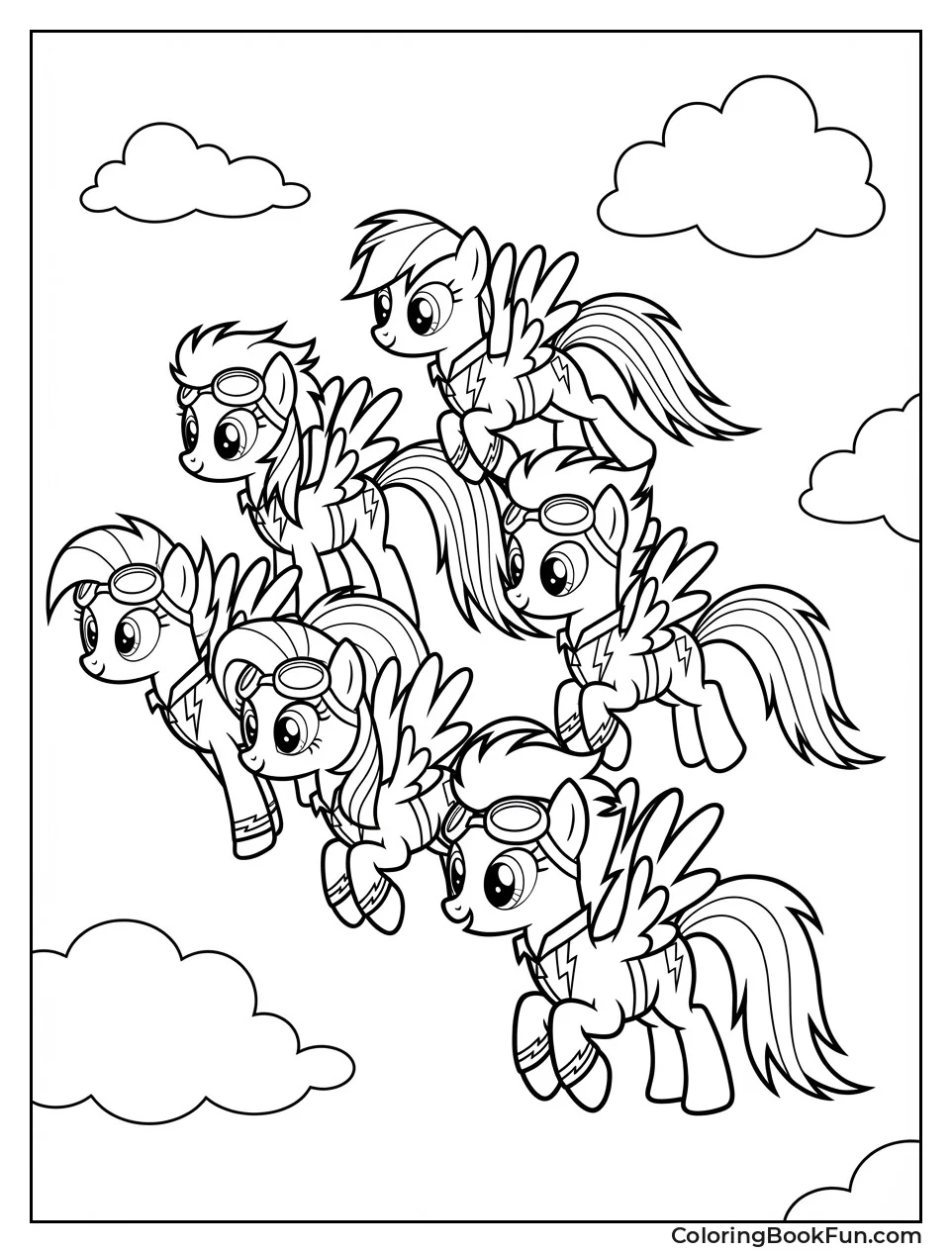 Wonderbolts Flight Training