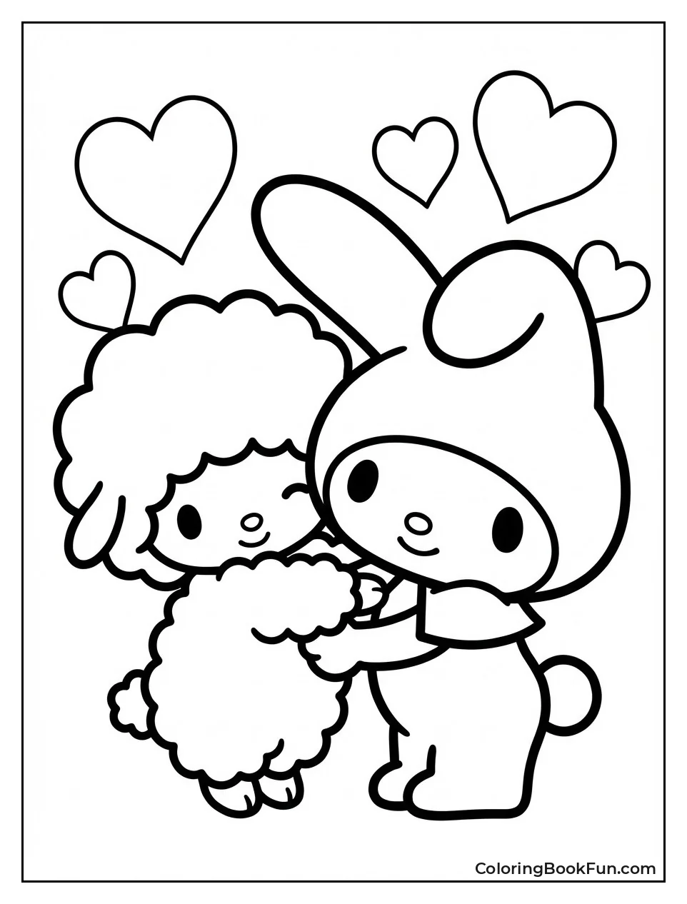 My Melody Hugs Piano