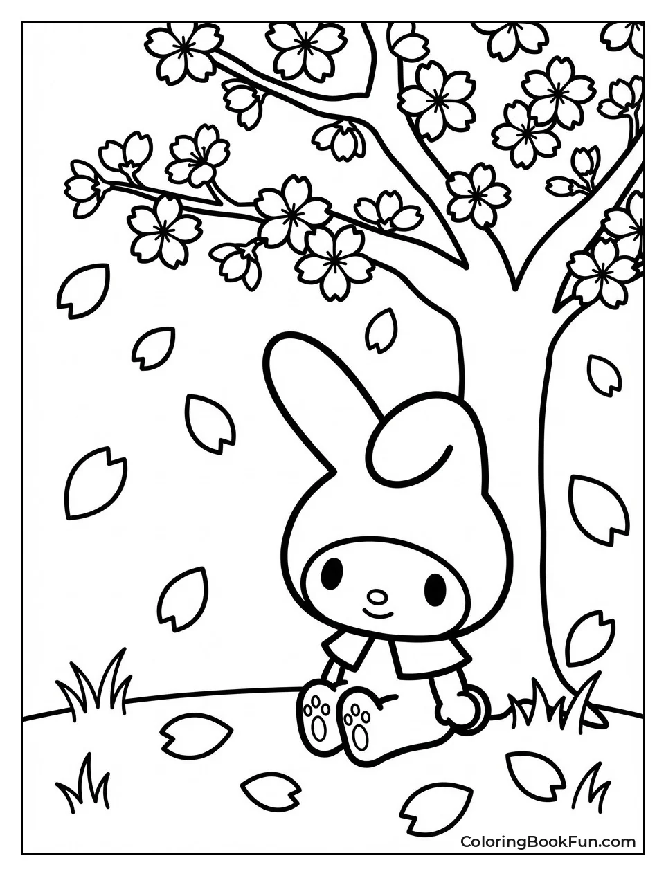 My Melody under Blossoms