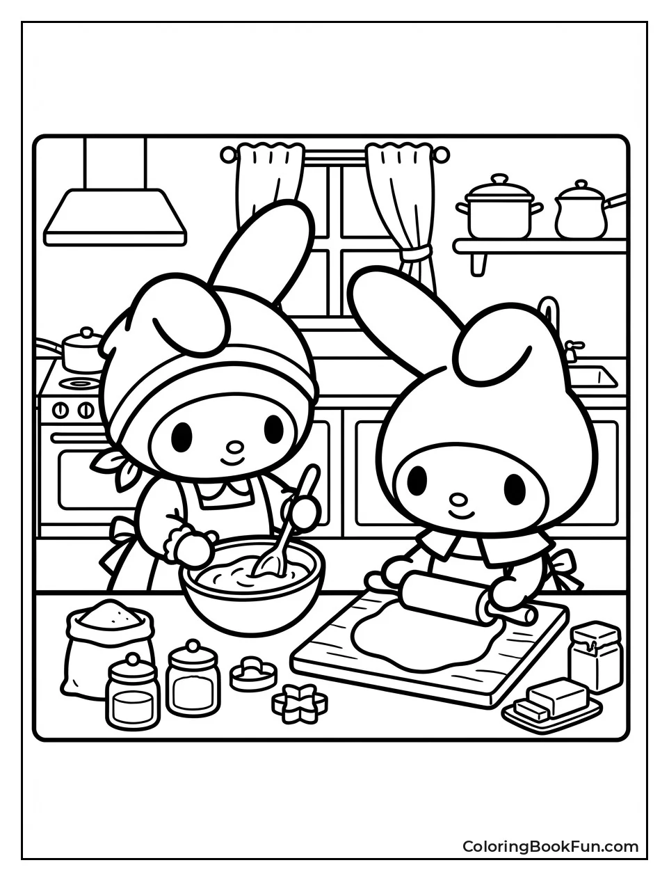 My Melody Bakes with Mama