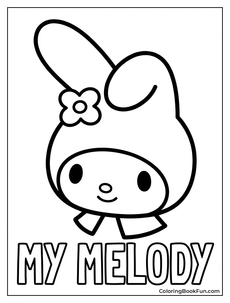 My Melody Smiles Sweetly