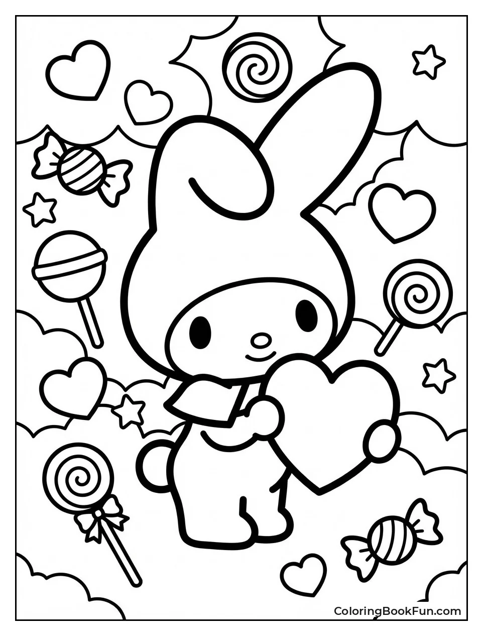 My Melody Holds Heart