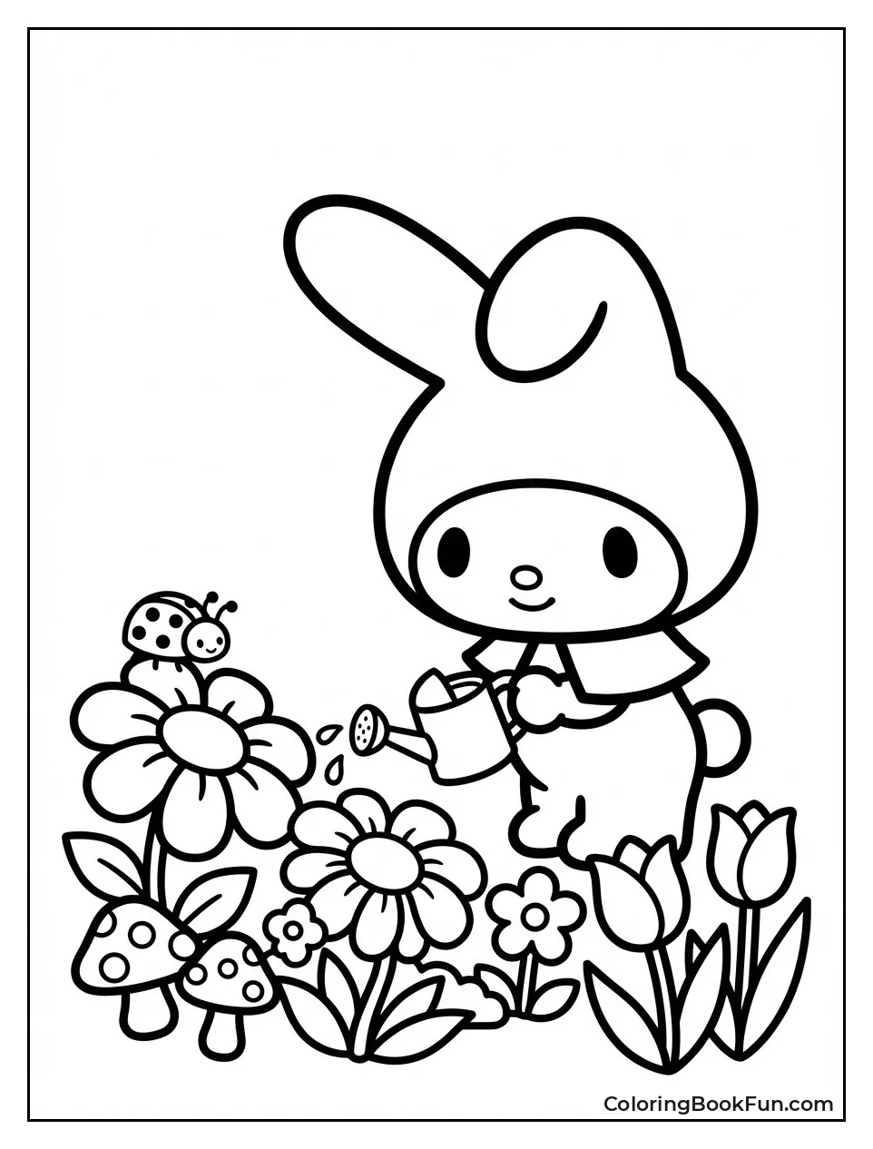 My Melody Waters Flowers