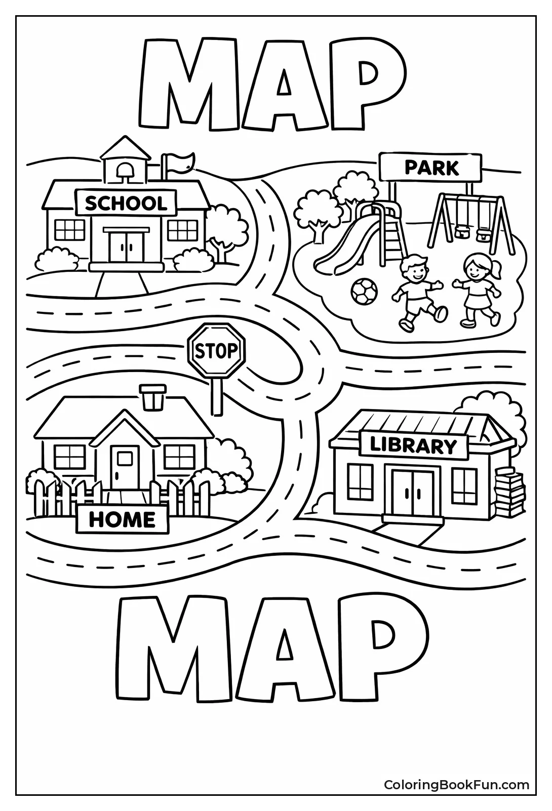 Map of My Neighborhood