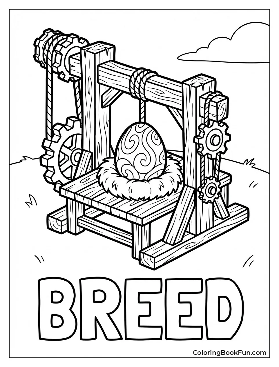 Breeding Structure with Egg