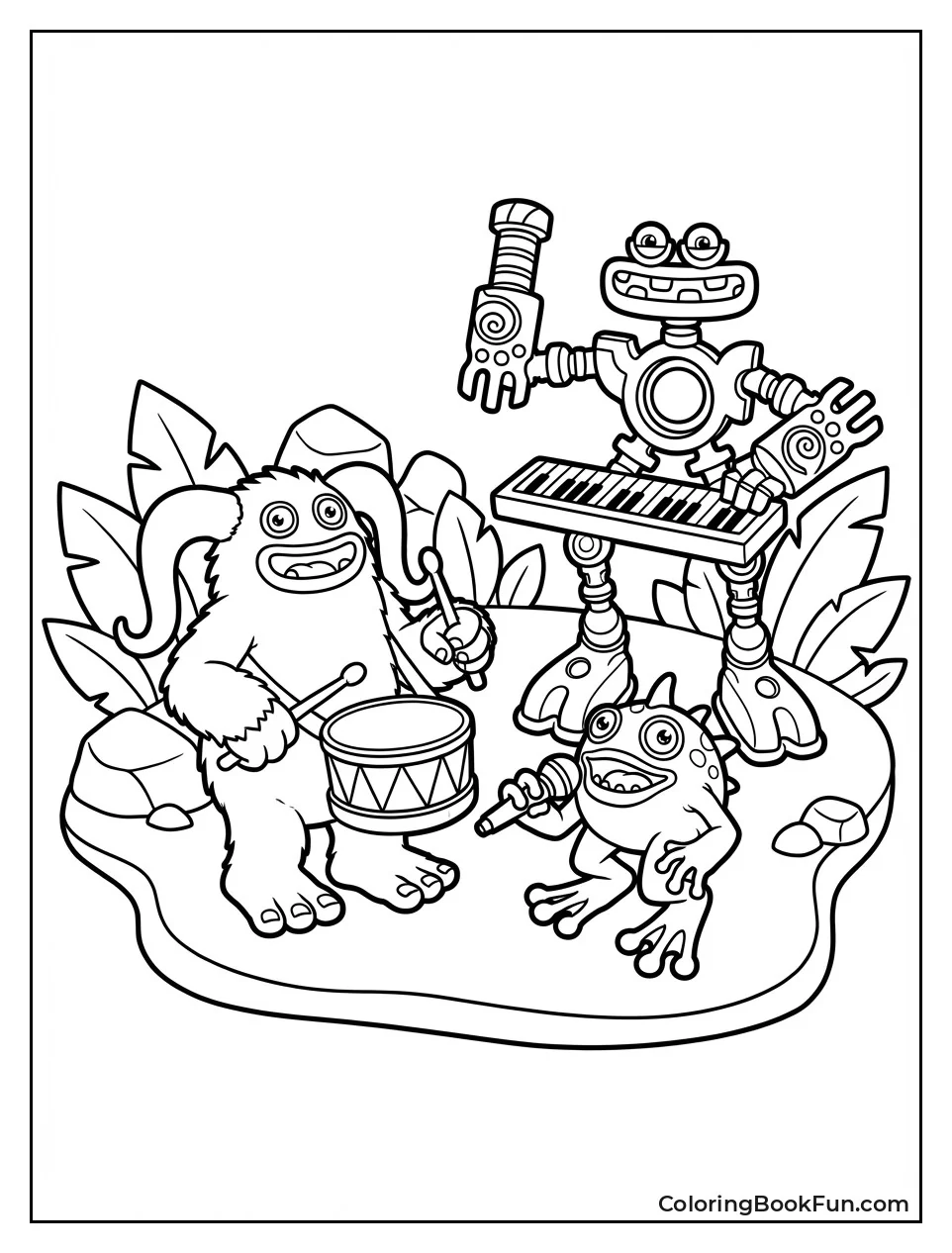 Musical Monster Friends