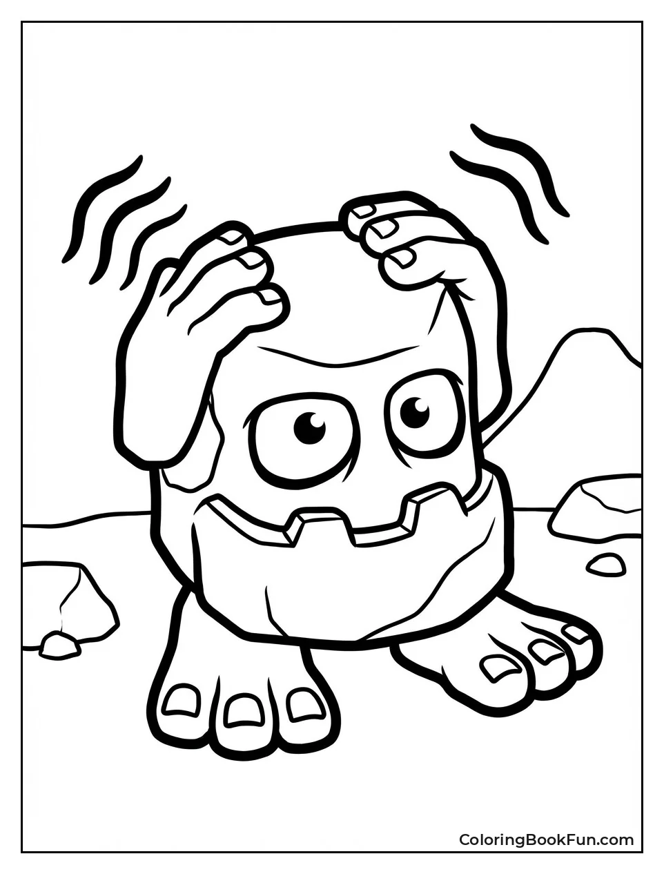 Noggin Tapping its Head