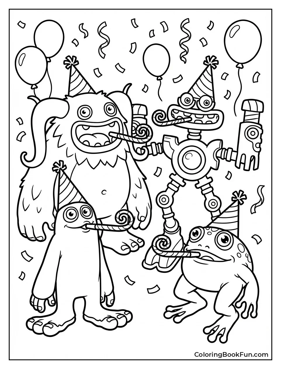 Party Monsters Celebrating