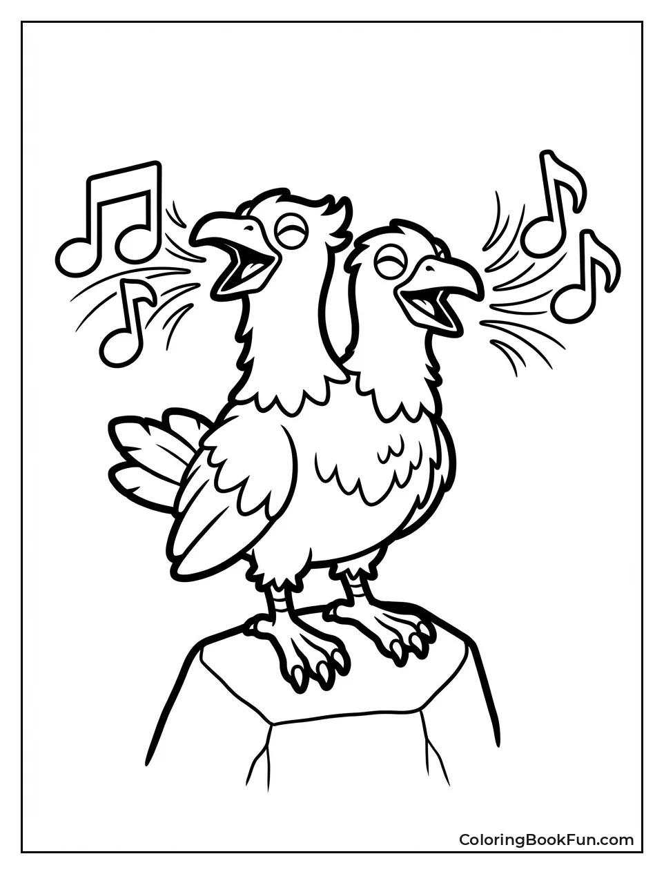 Quibble Singing in Harmony