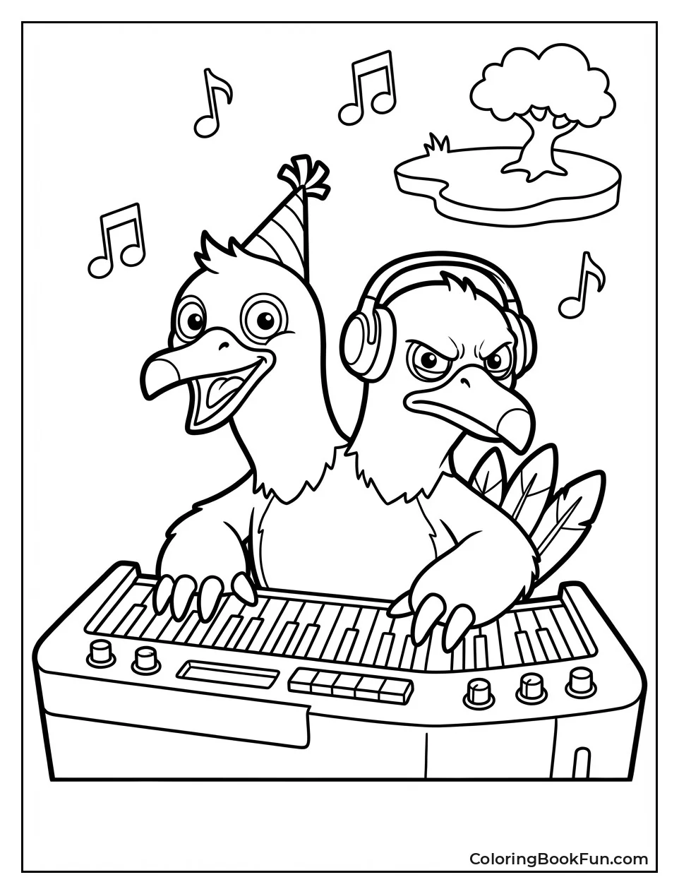 Quibble Playing Piano