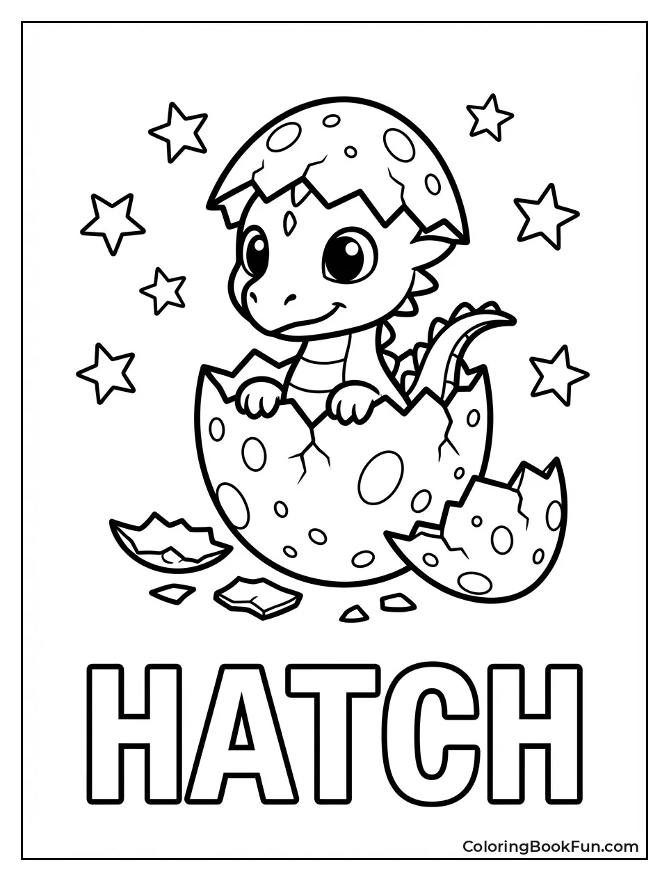 Baby Dragon Hatching Egg