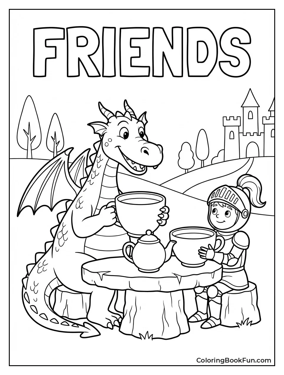 Dragon Knight Tea Party