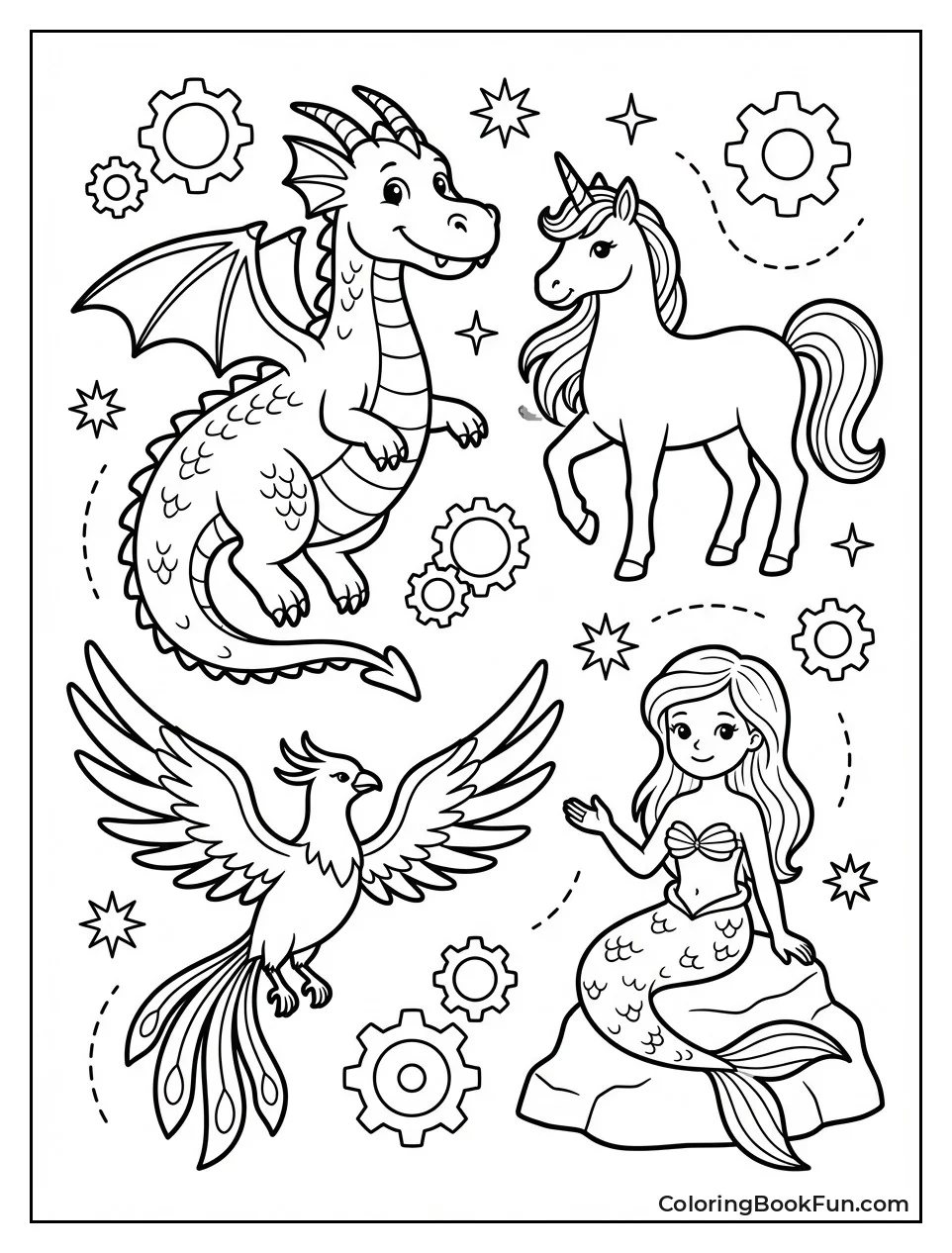 Interactive Mythical Beasts AR