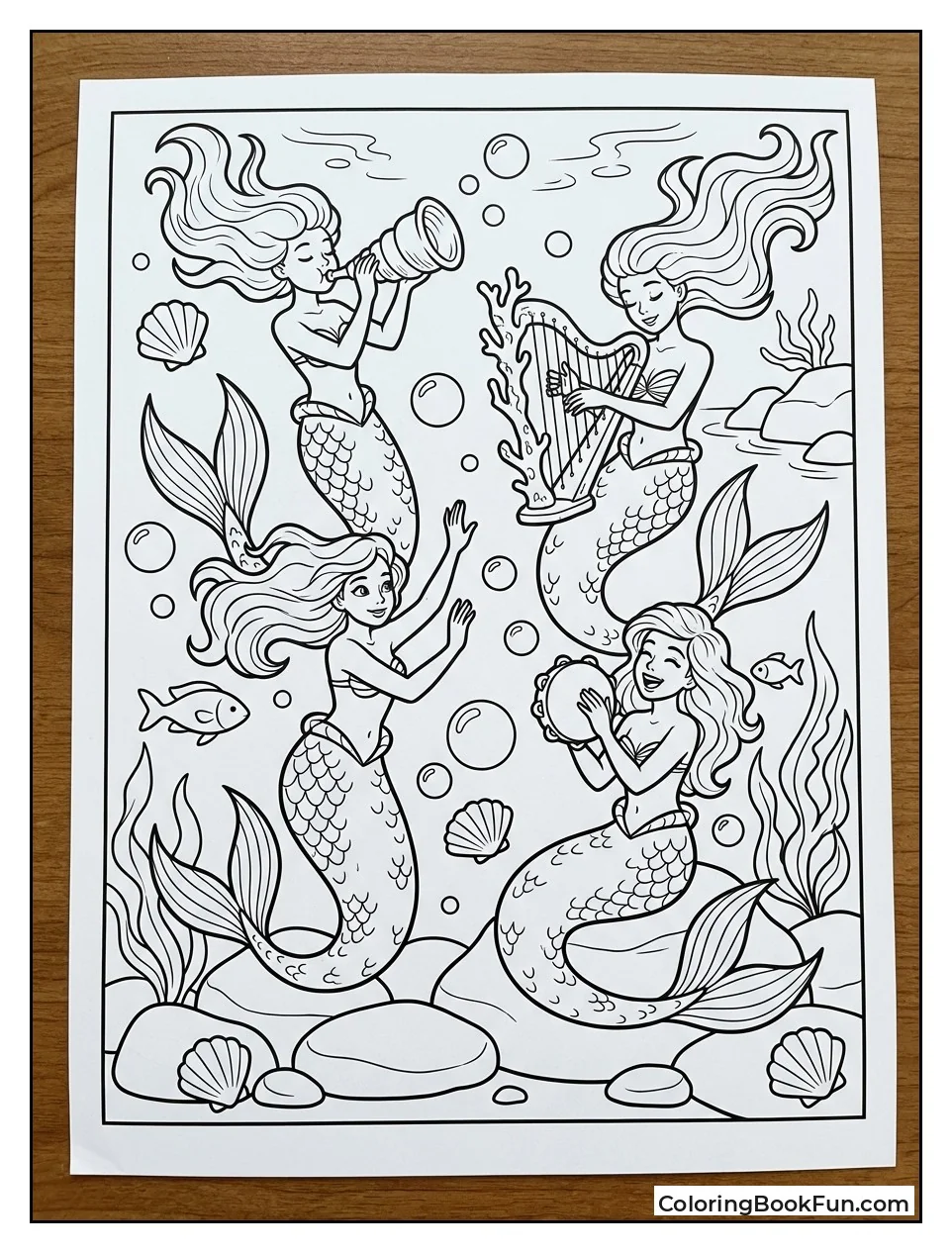 Mermaids at Ocean Party