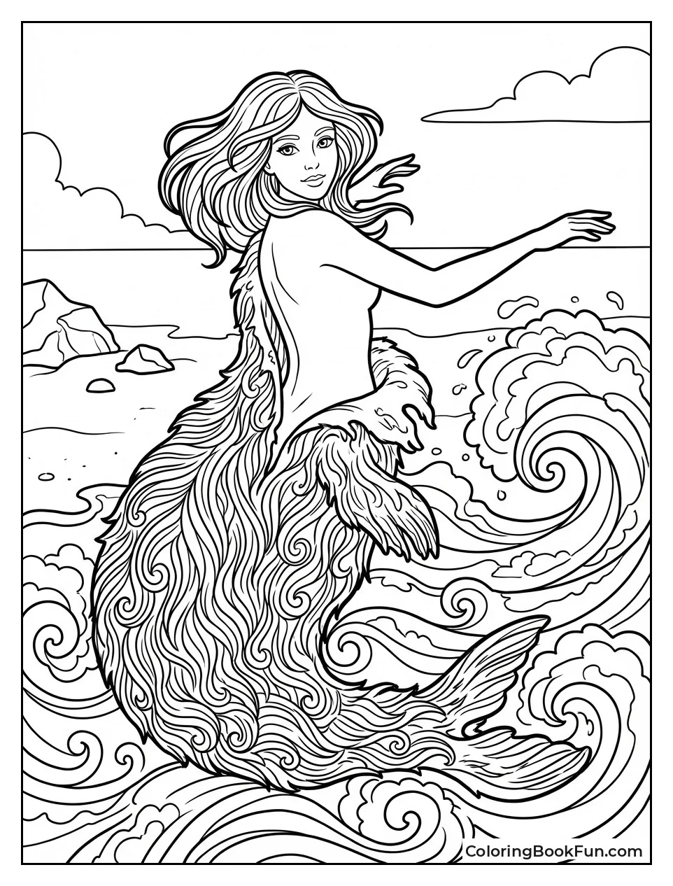 Selkie Shedding Sealskin