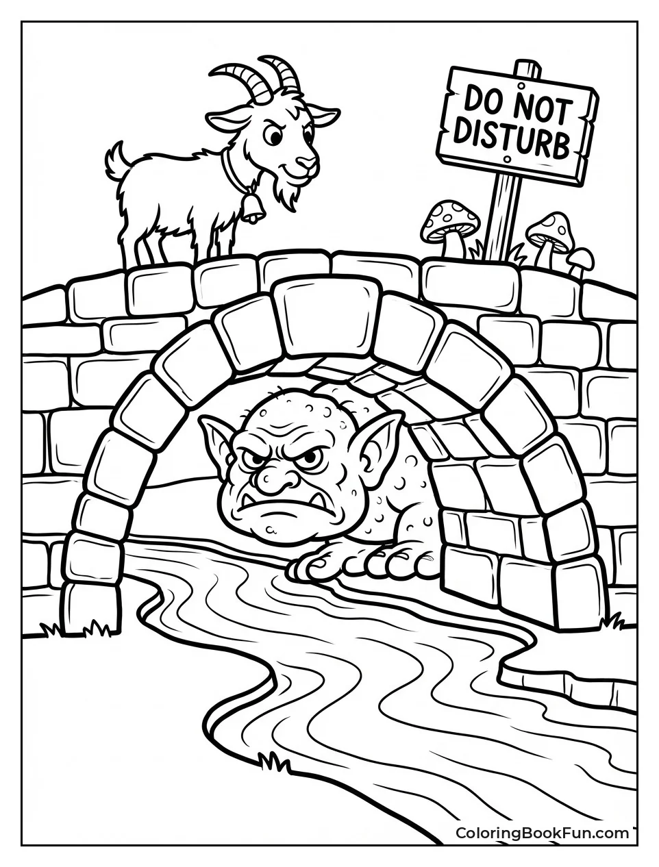 Troll under Stone Bridge