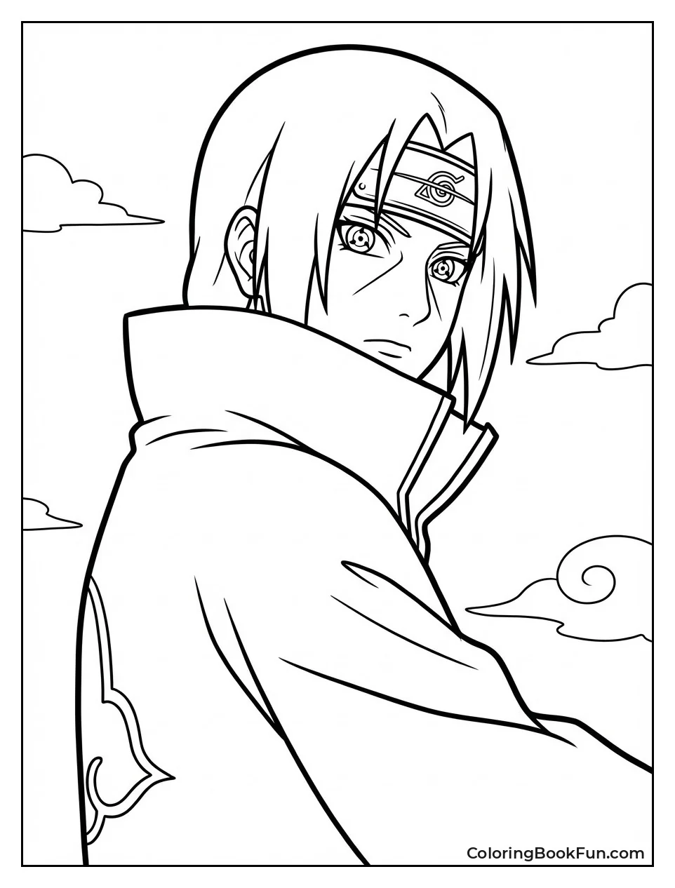 Itachi Activates Sharingan