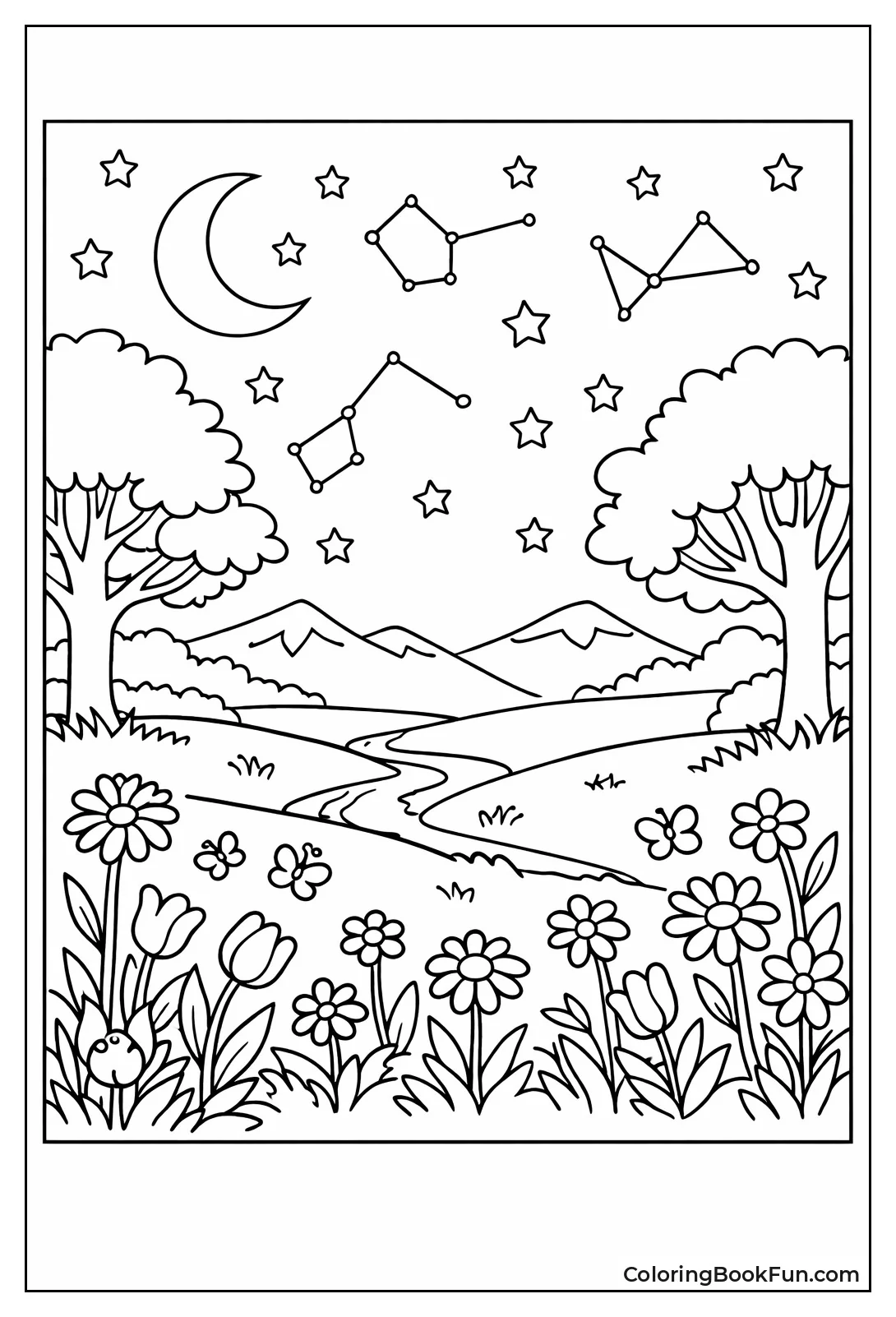 Starry Flower Meadow