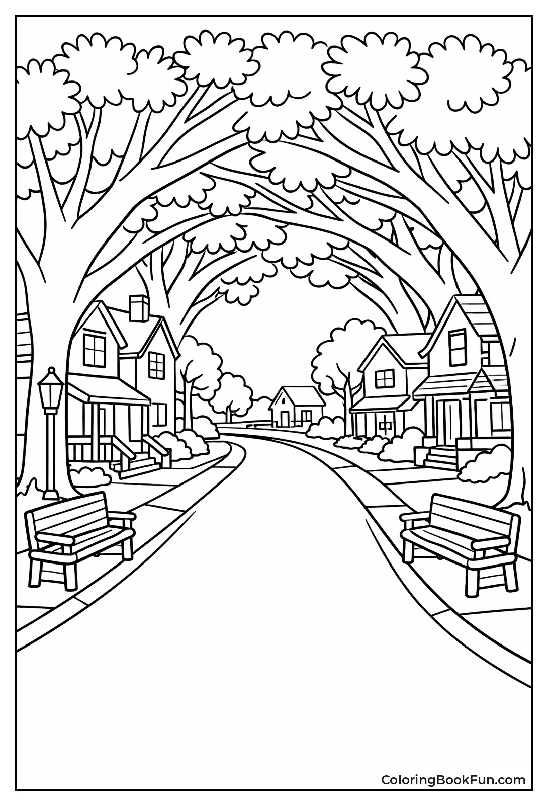 Tree Lined Boulevard