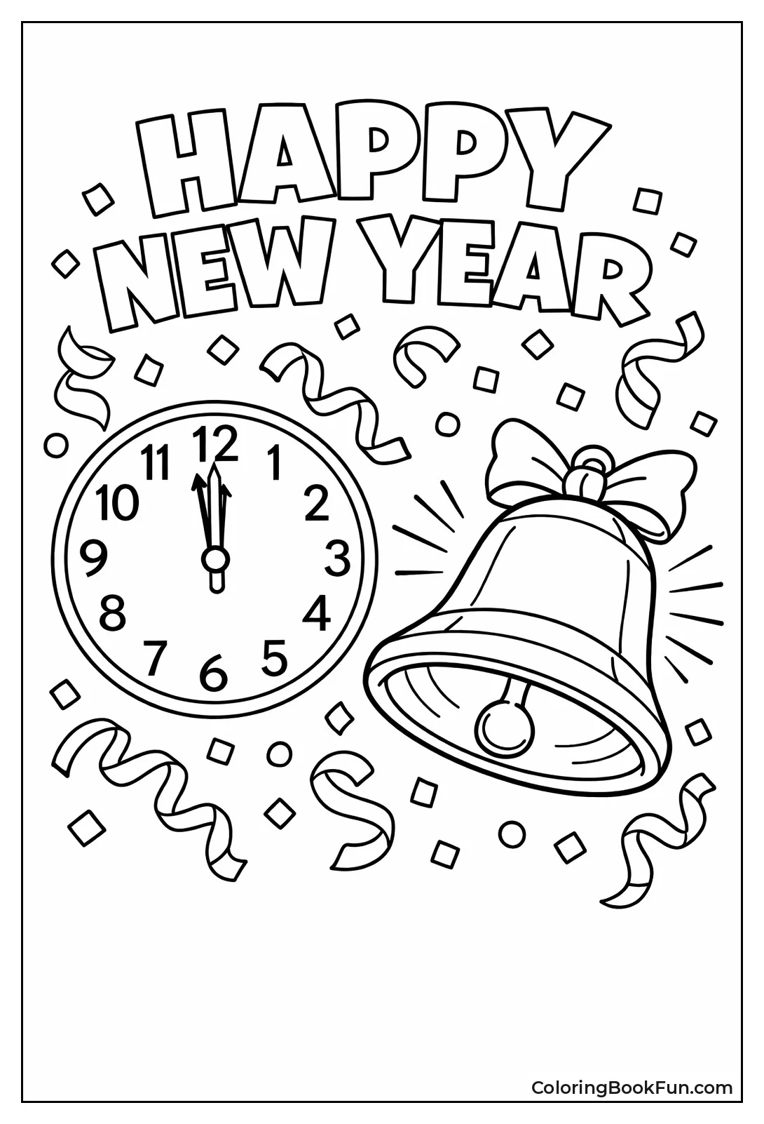 Midnight Clock and Bell