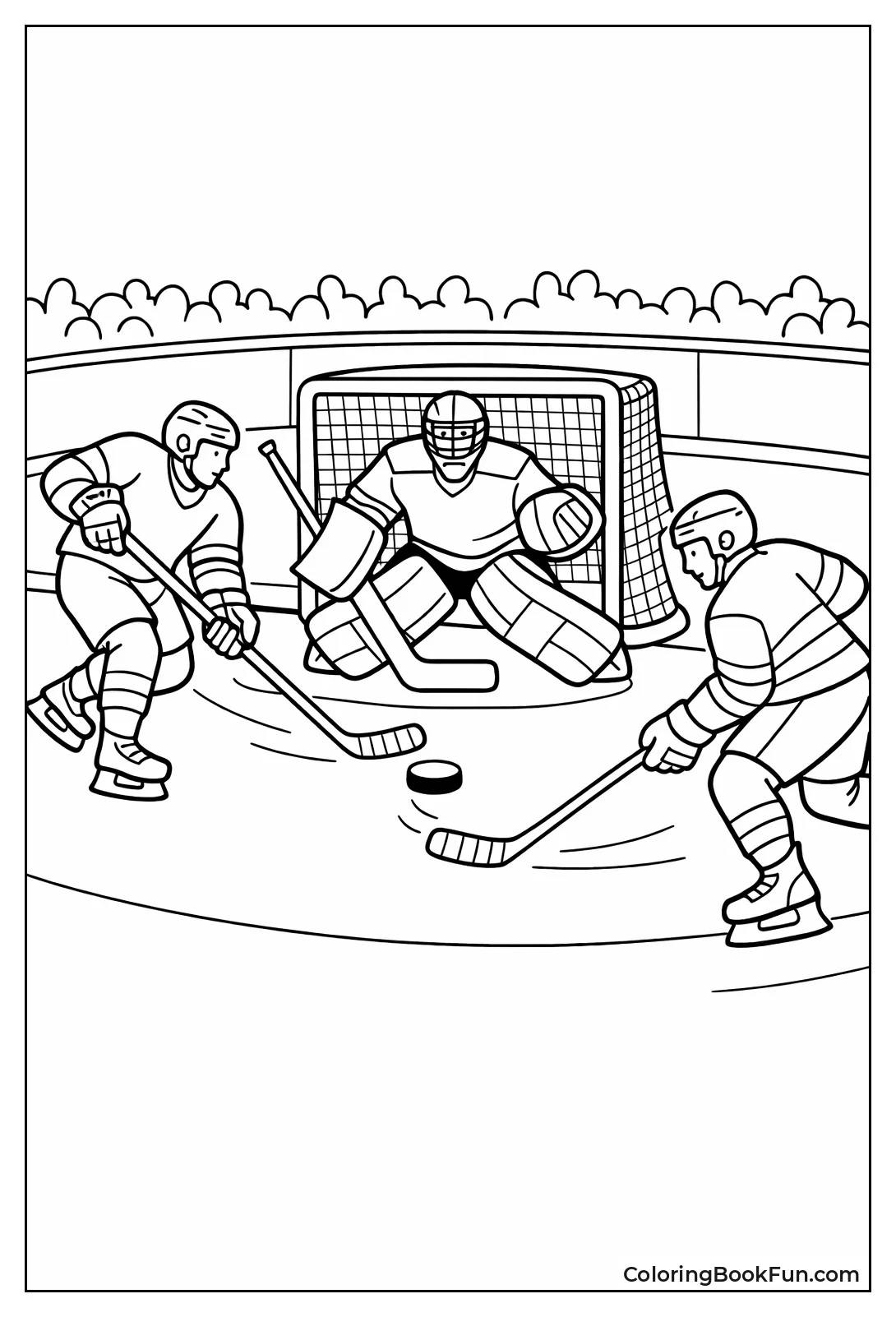 NHL Players Shoot Pucks