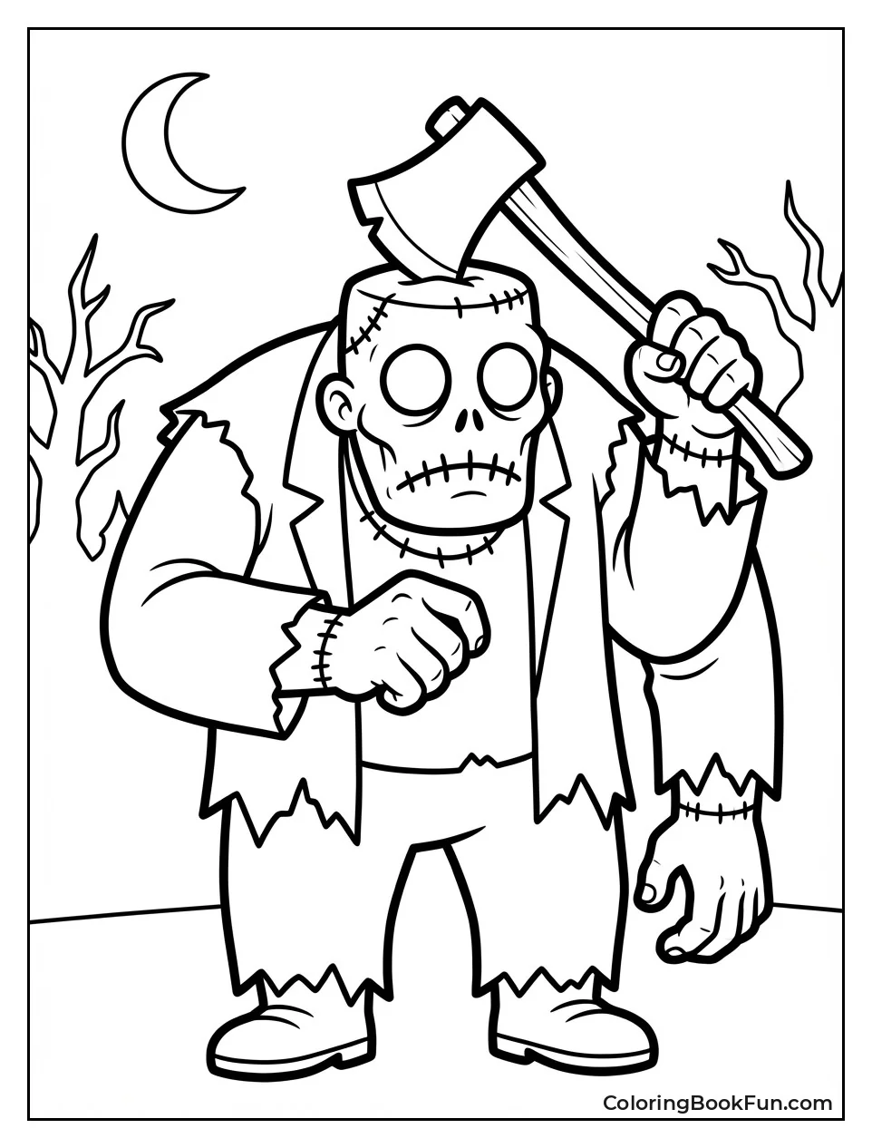 Behemoth Holds Head Axe