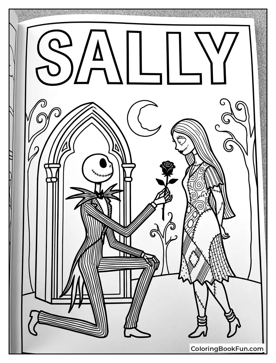 Jack Gives Sally Rose